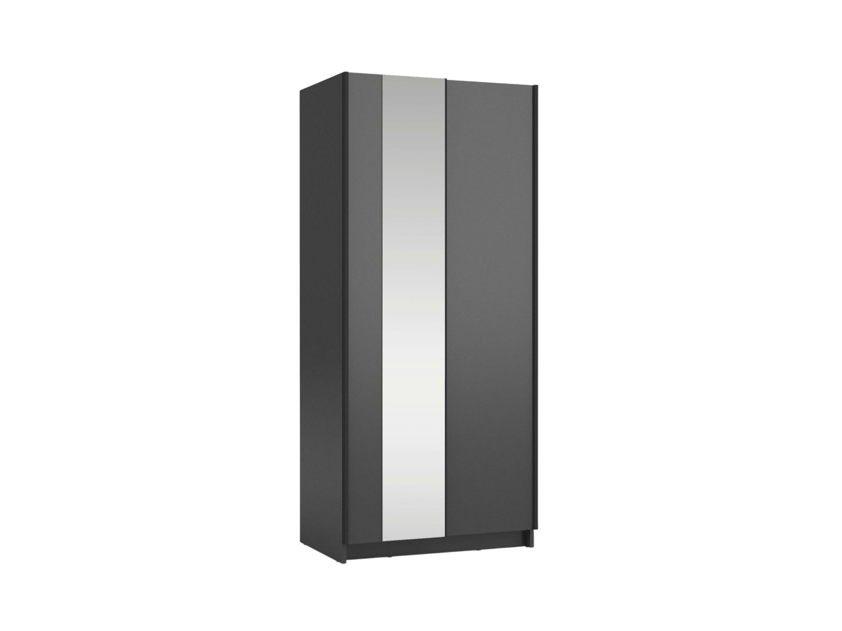 Garderobna omara Baytown 147 (Črna)