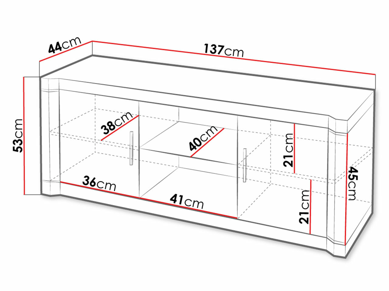 TV-omarica Lorelie 111 (Tartuf hrast)