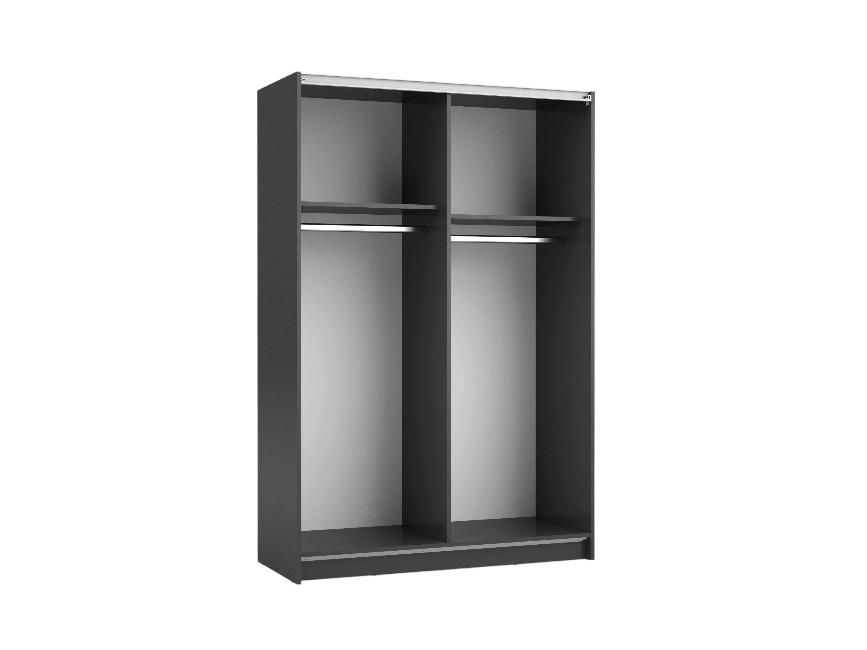 Garderobna omara Baytown 149 (Črna)