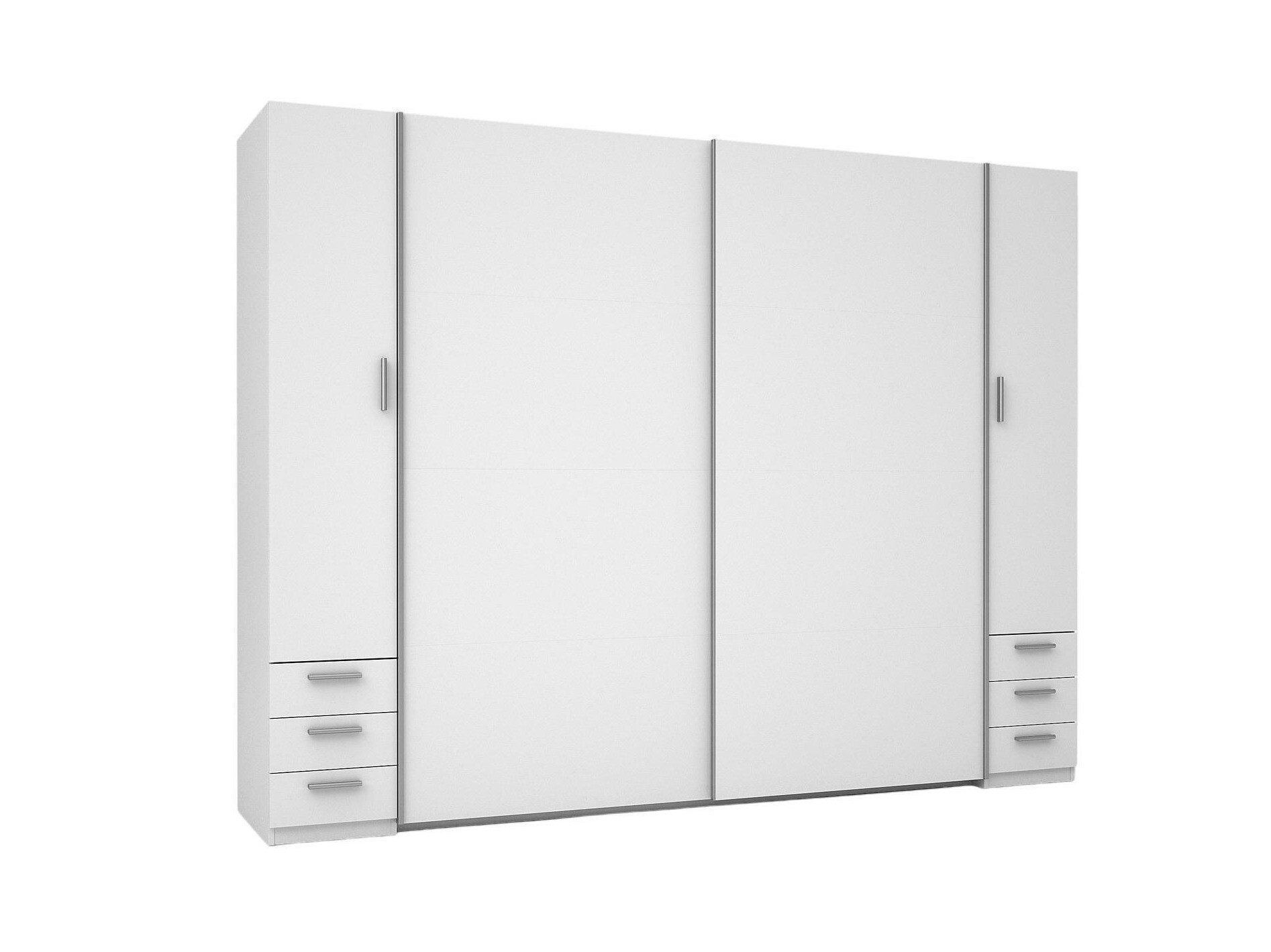 Garderobna omara Baytown 151 (Srebrna)