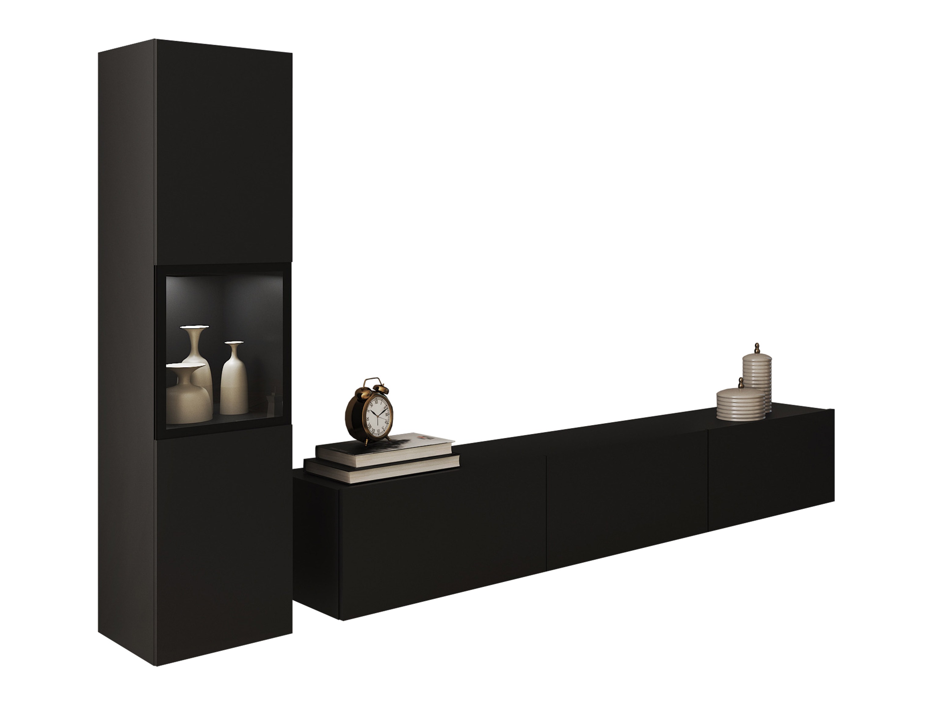 Komplet za dnevno sobo Sarasota 192 (Grafit)