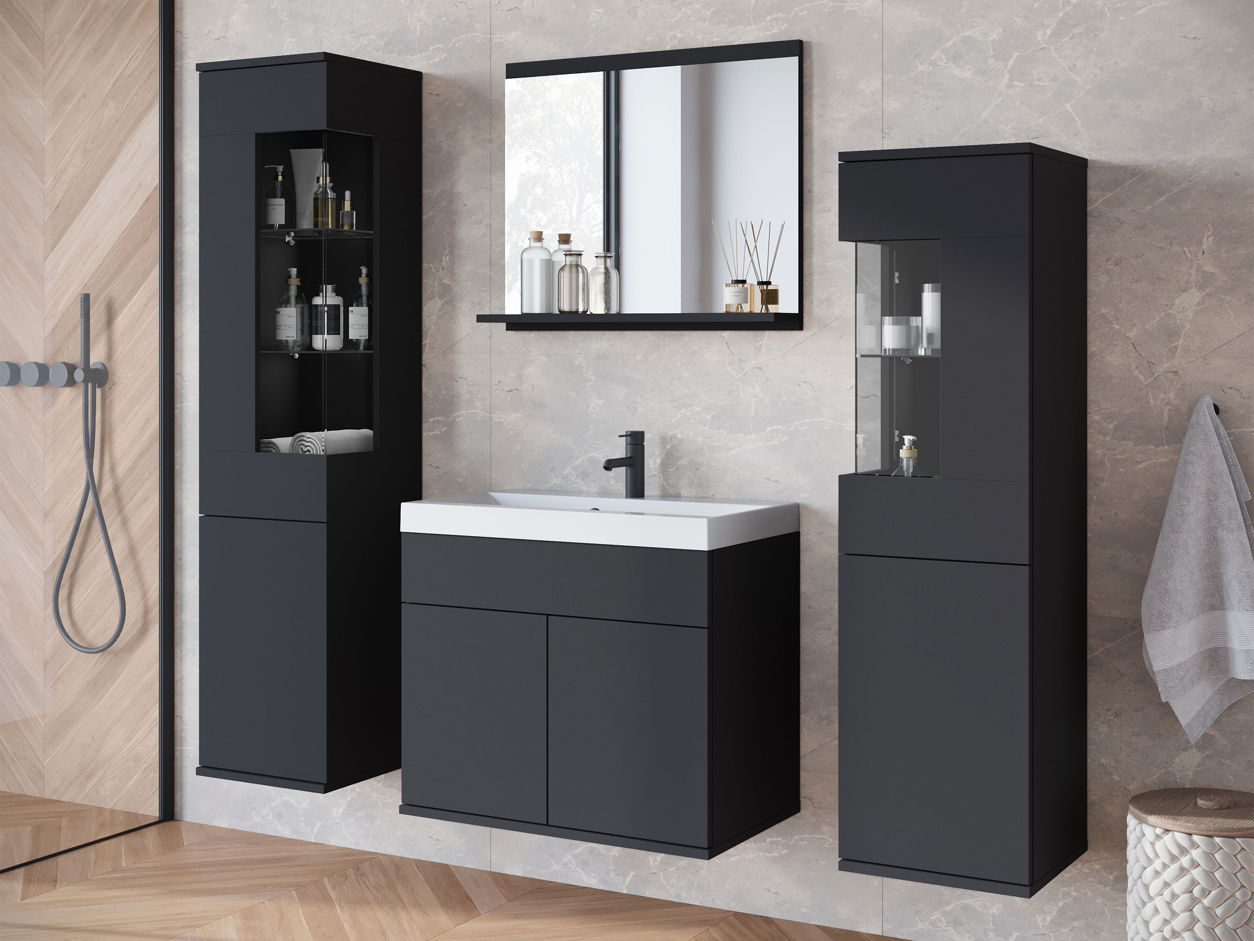 Kopalniški komplet Sarasota 194 (Grafit)