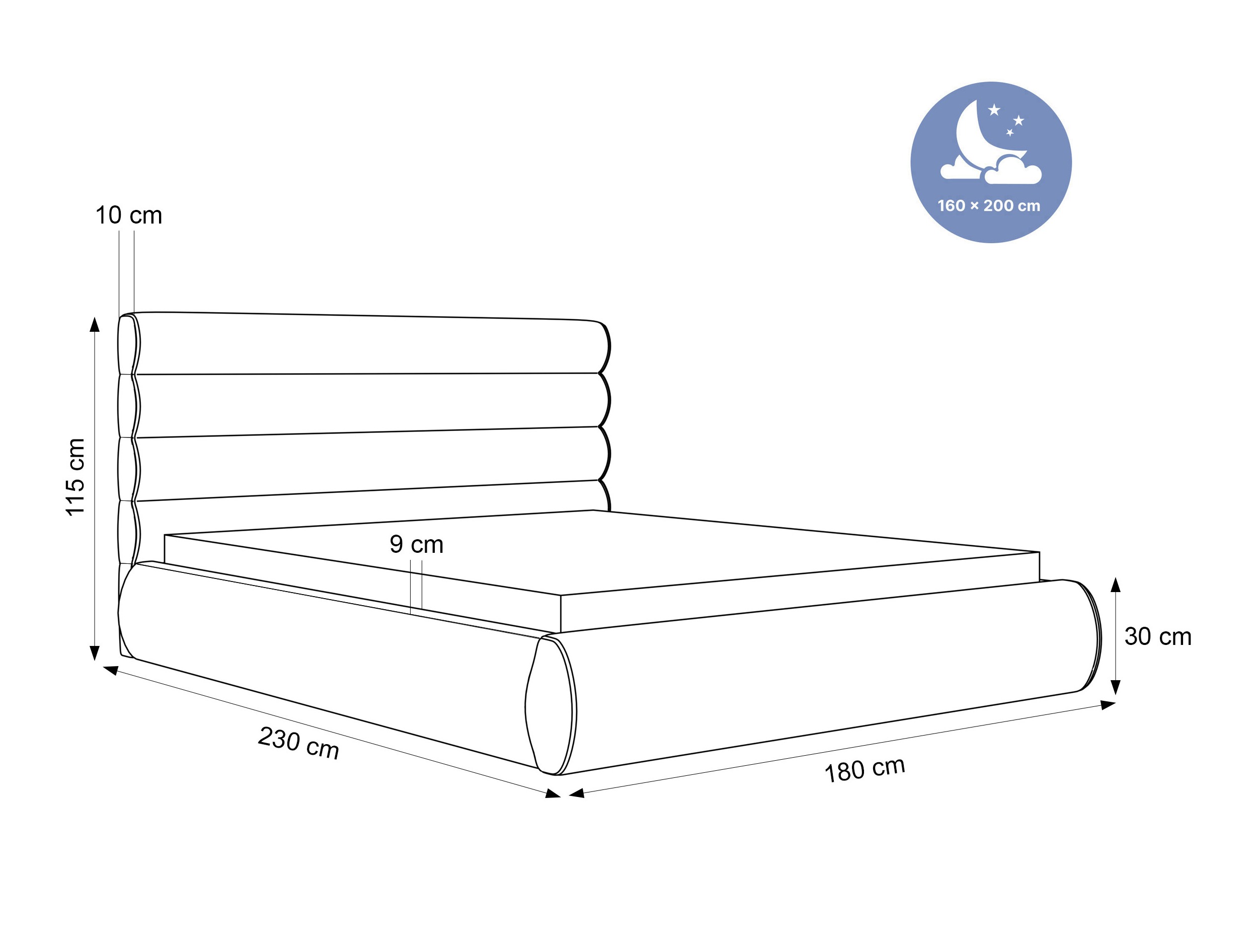 Postelja Hesperia 113 (Riviera 21)