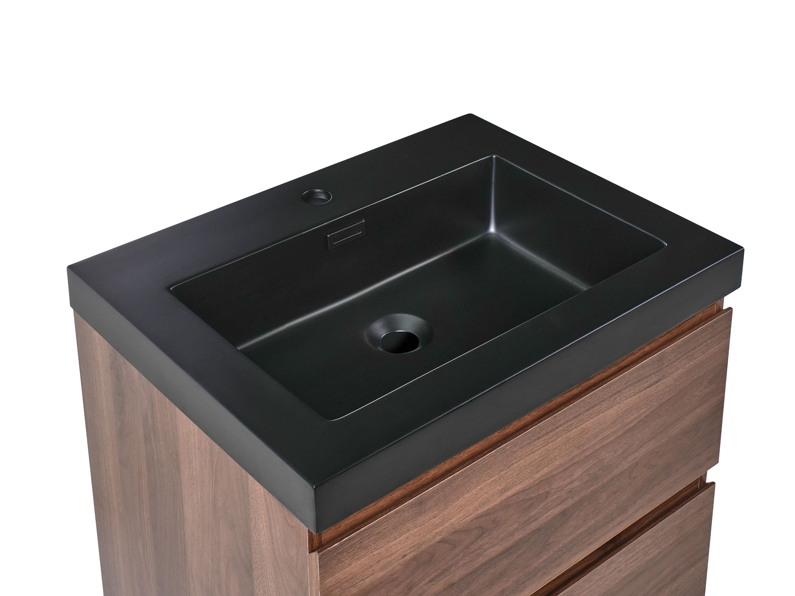 Viseča kopalniška omarica za umivalnik Berwyn 2872 (Temno rjava)