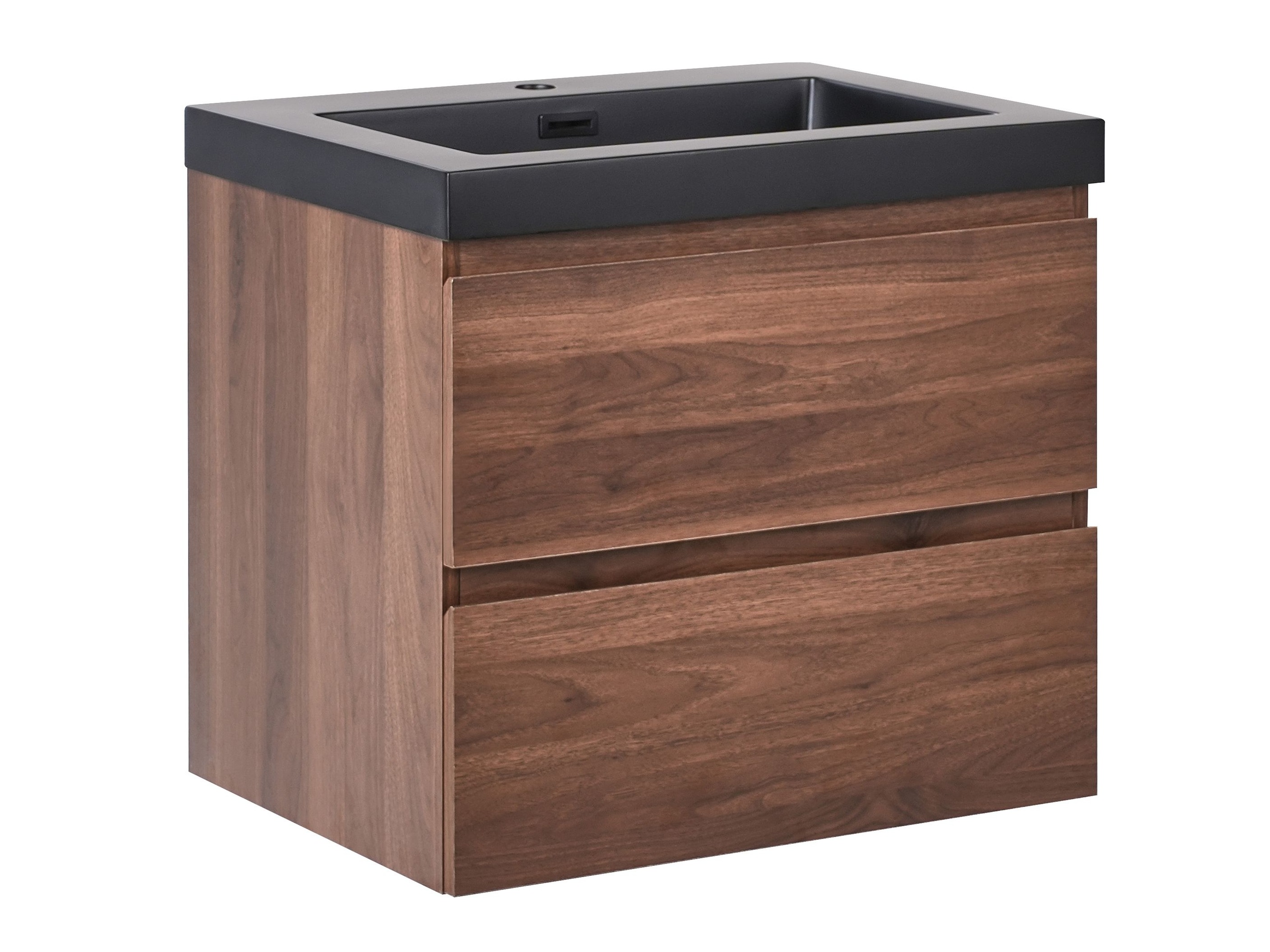 Viseča kopalniška omarica za umivalnik Berwyn 2872 (Temno rjava)