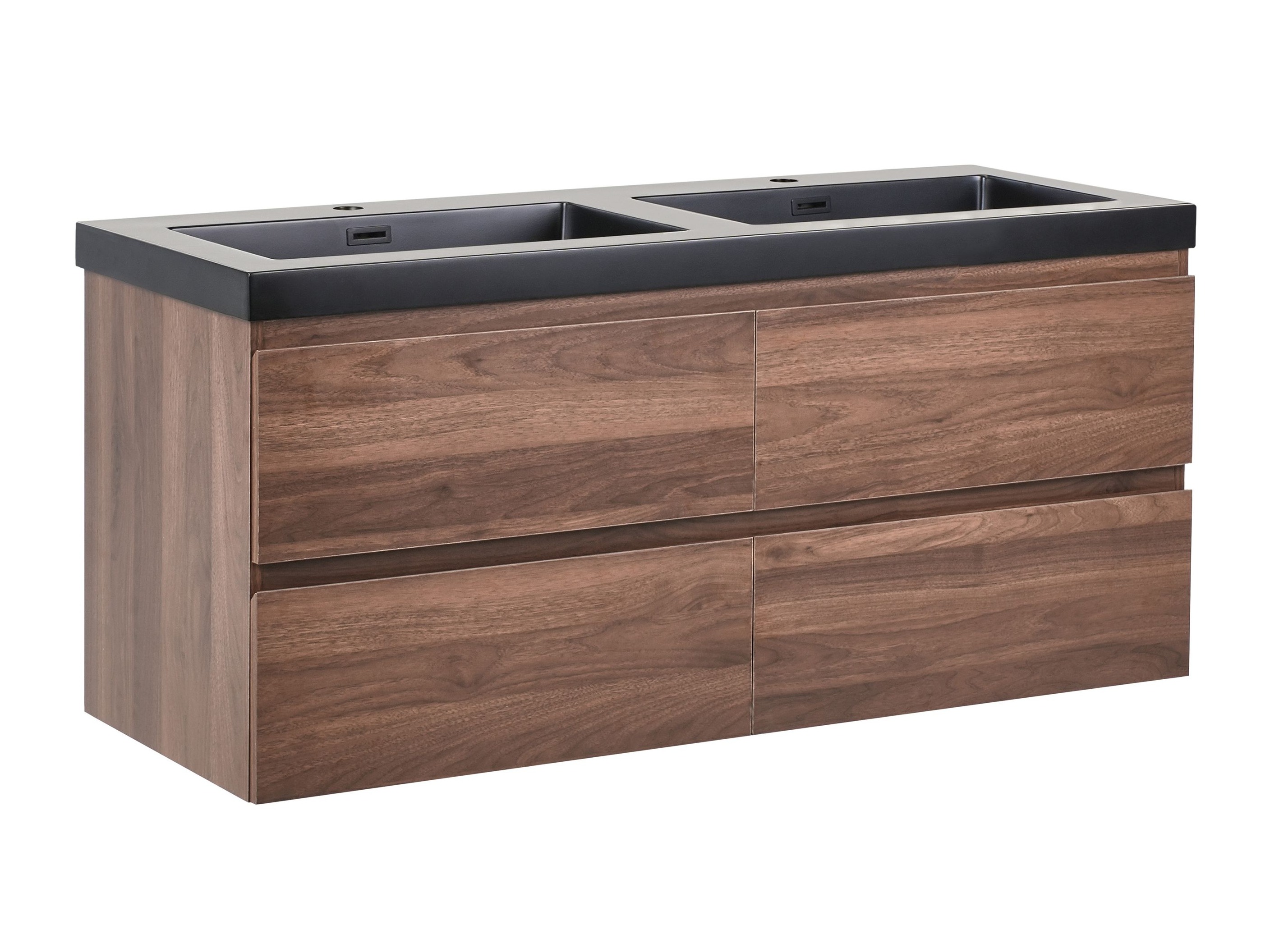 Viseča kopalniška omarica za umivalnik Berwyn 2873 (Temno rjava)