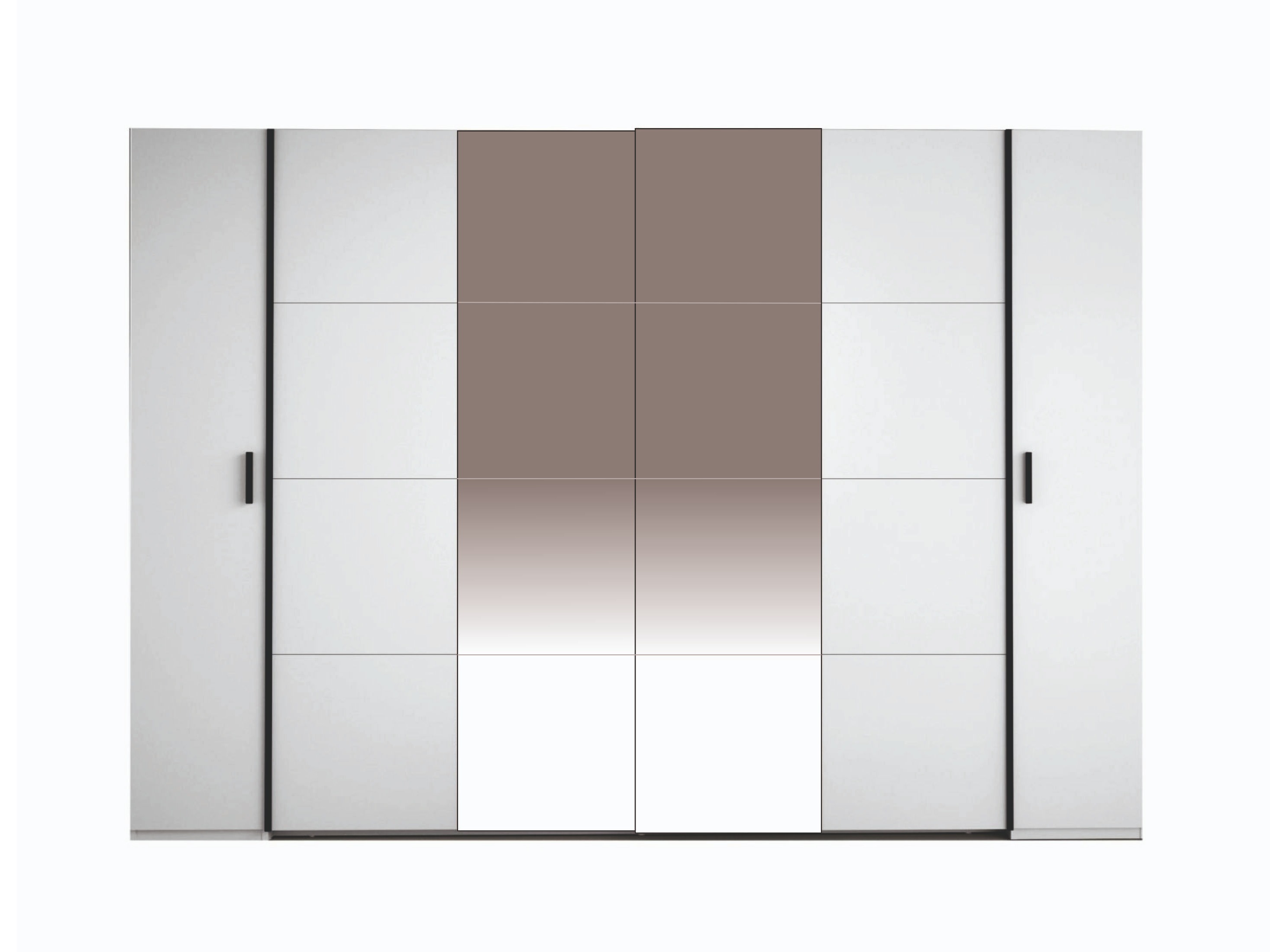 Garderobna omara Baytown 152 (Črna)