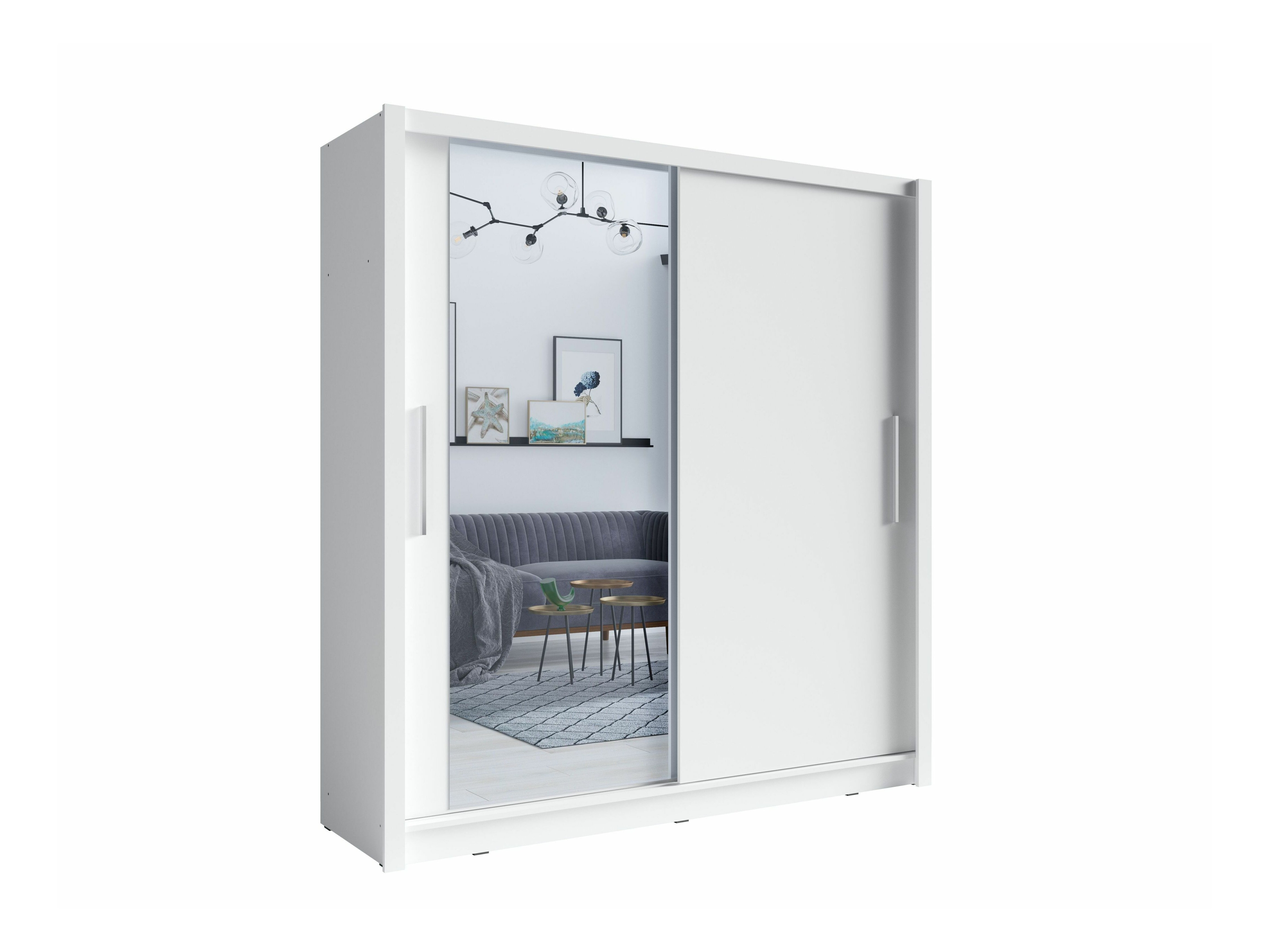 Garderobna omara Baytown 155 (Bela)