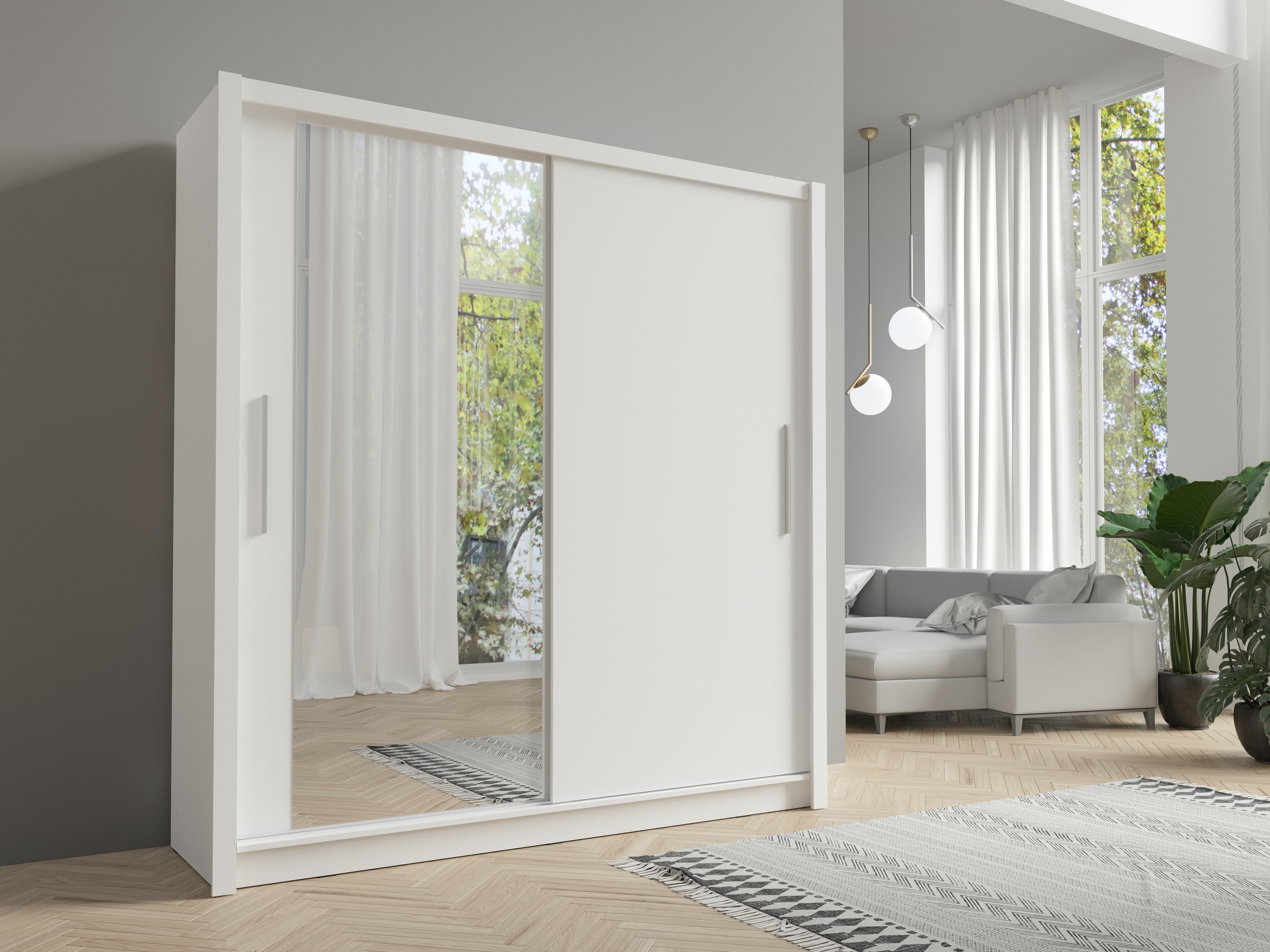 Garderobna omara Baytown 155 (Bela)