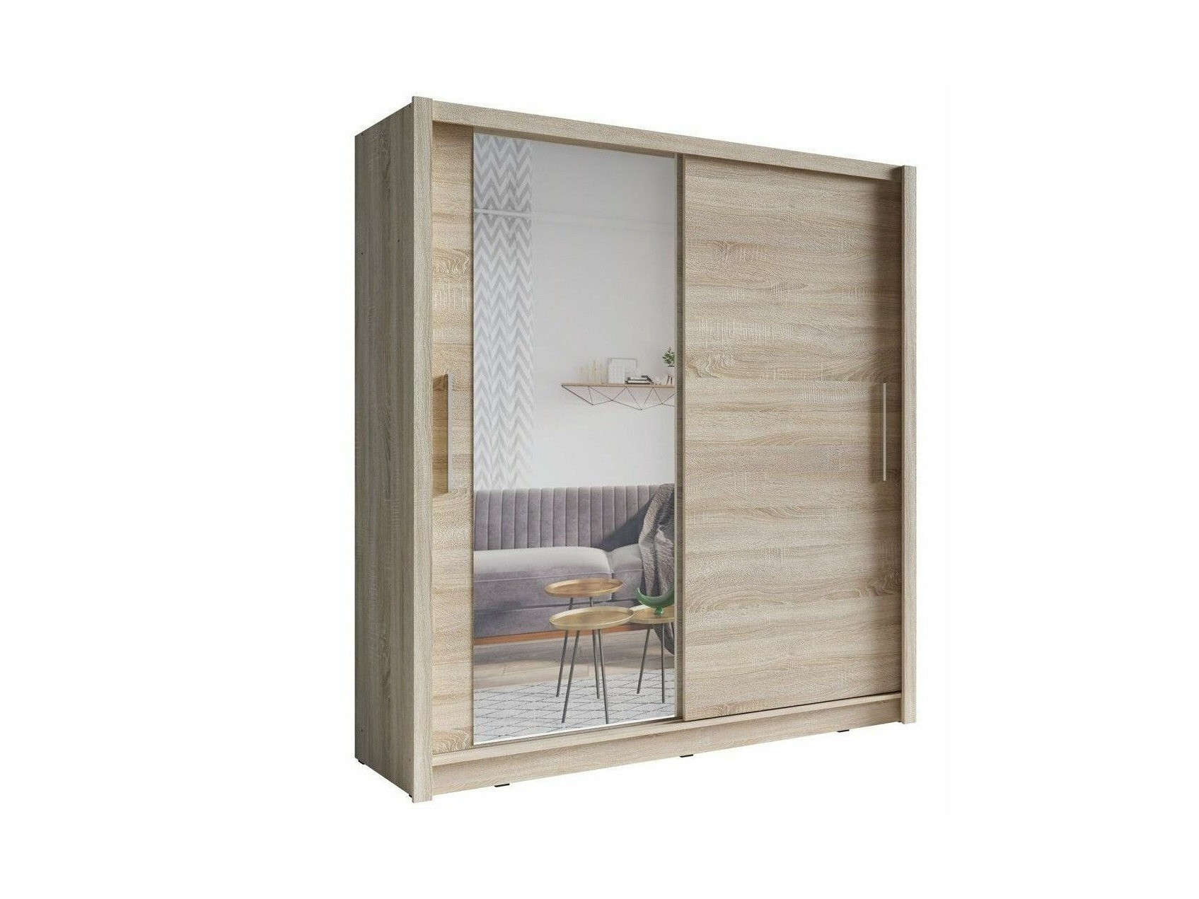 Garderobna omara Baytown 155 (Sonoma hrast)