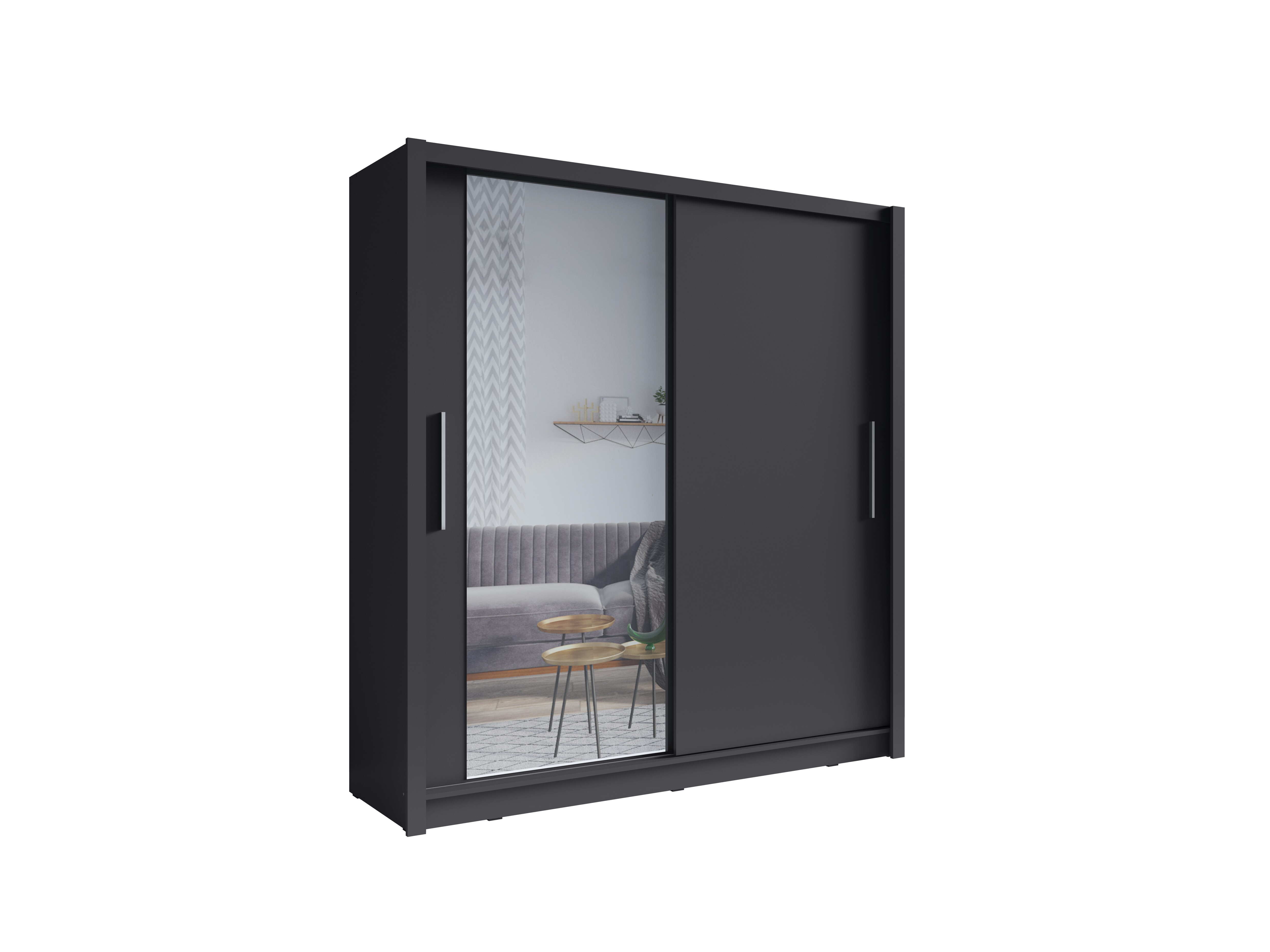 Garderobna omara Baytown 156 (Grafit)