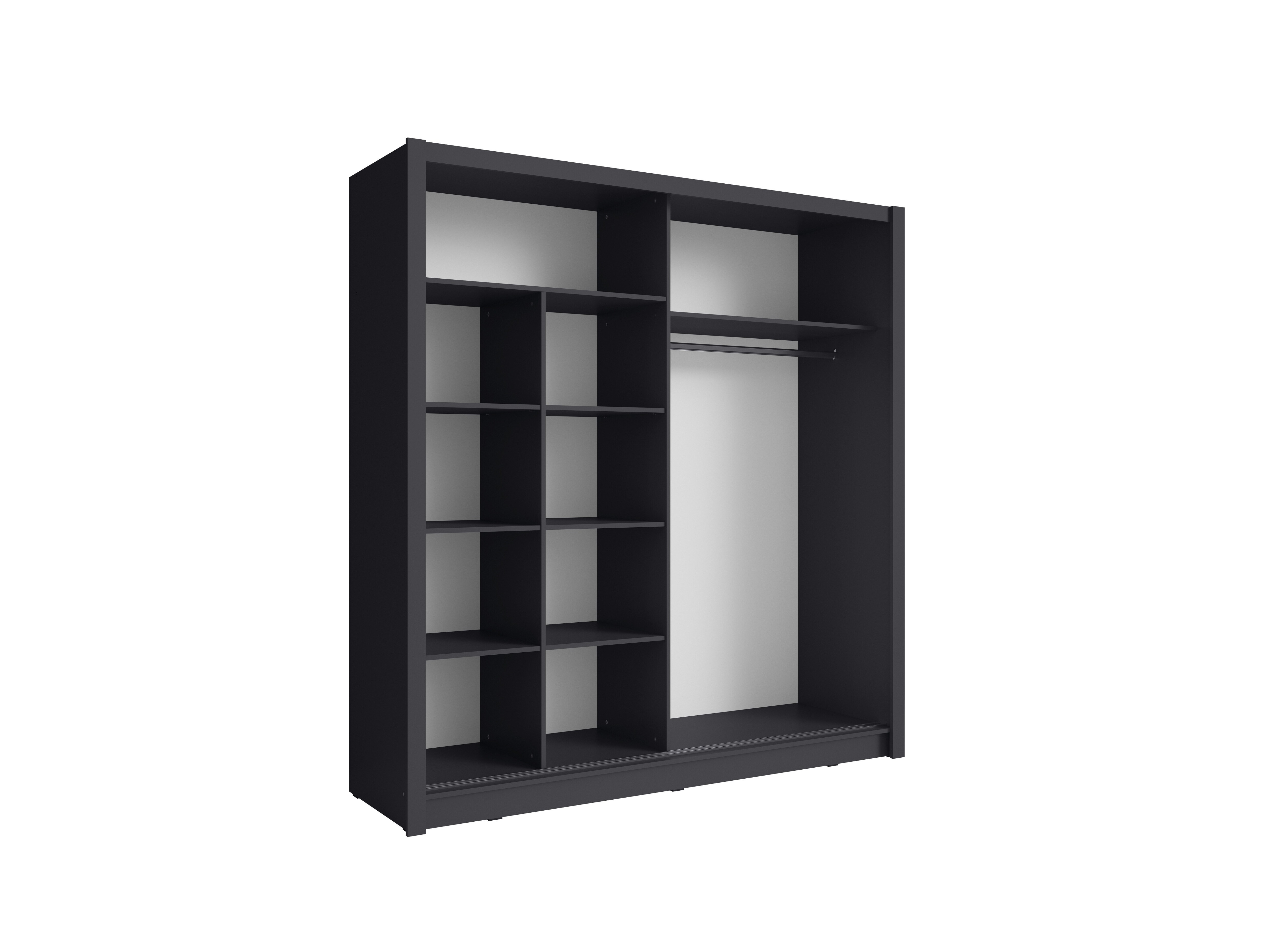 Garderobna omara Baytown 156 (Grafit)