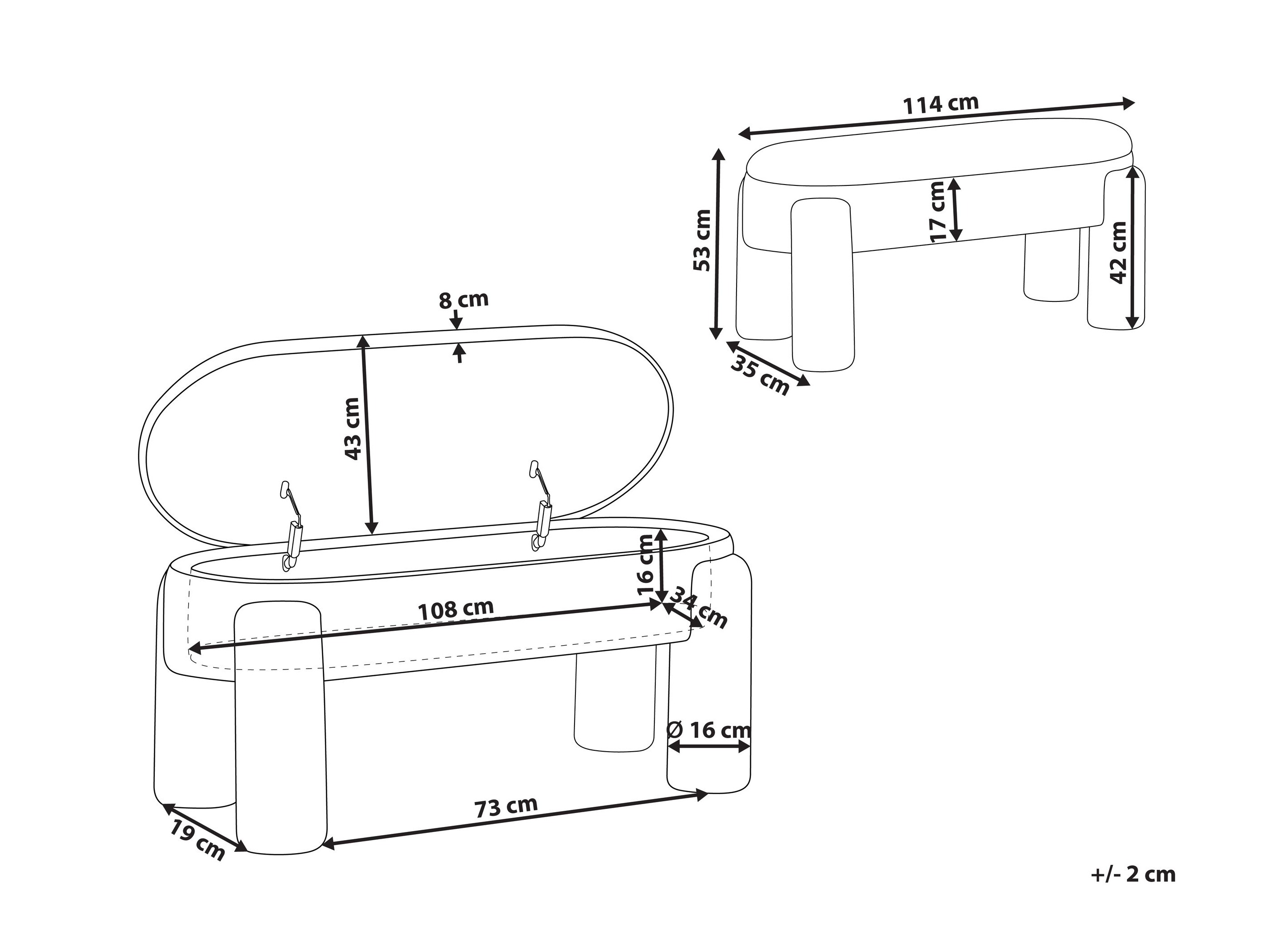 Klop z oblazinjenjem Berwyn 2878