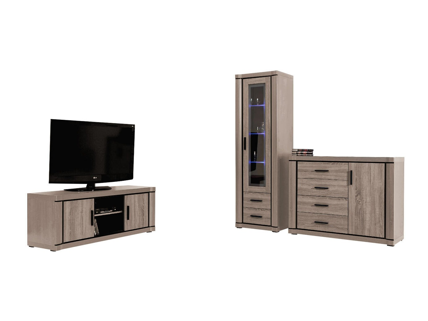 Komplet za dnevno sobo Lorelie 122 (Tartuf hrast)