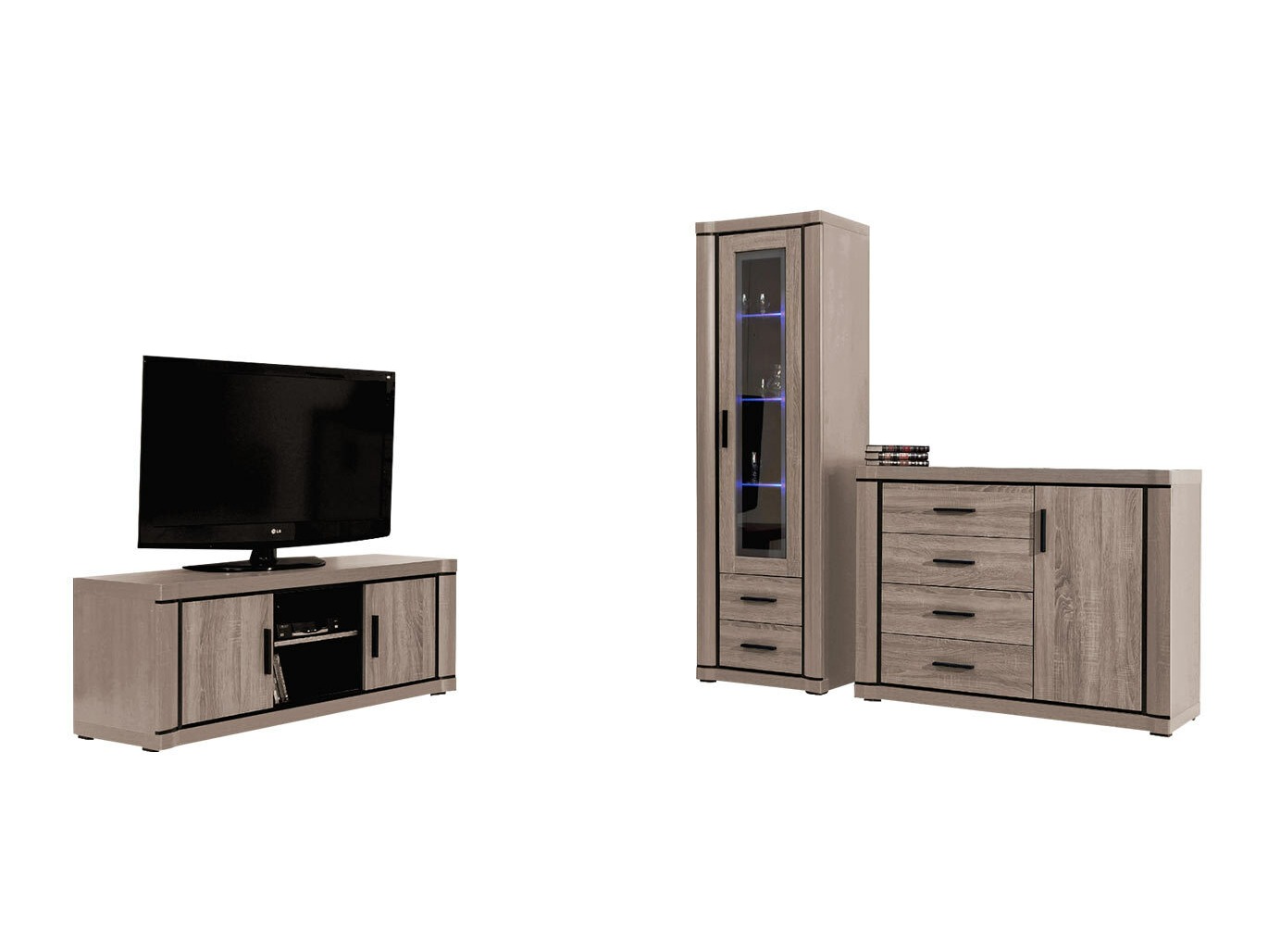 Komplet za dnevno sobo Lorelie 122 (Tartuf hrast)