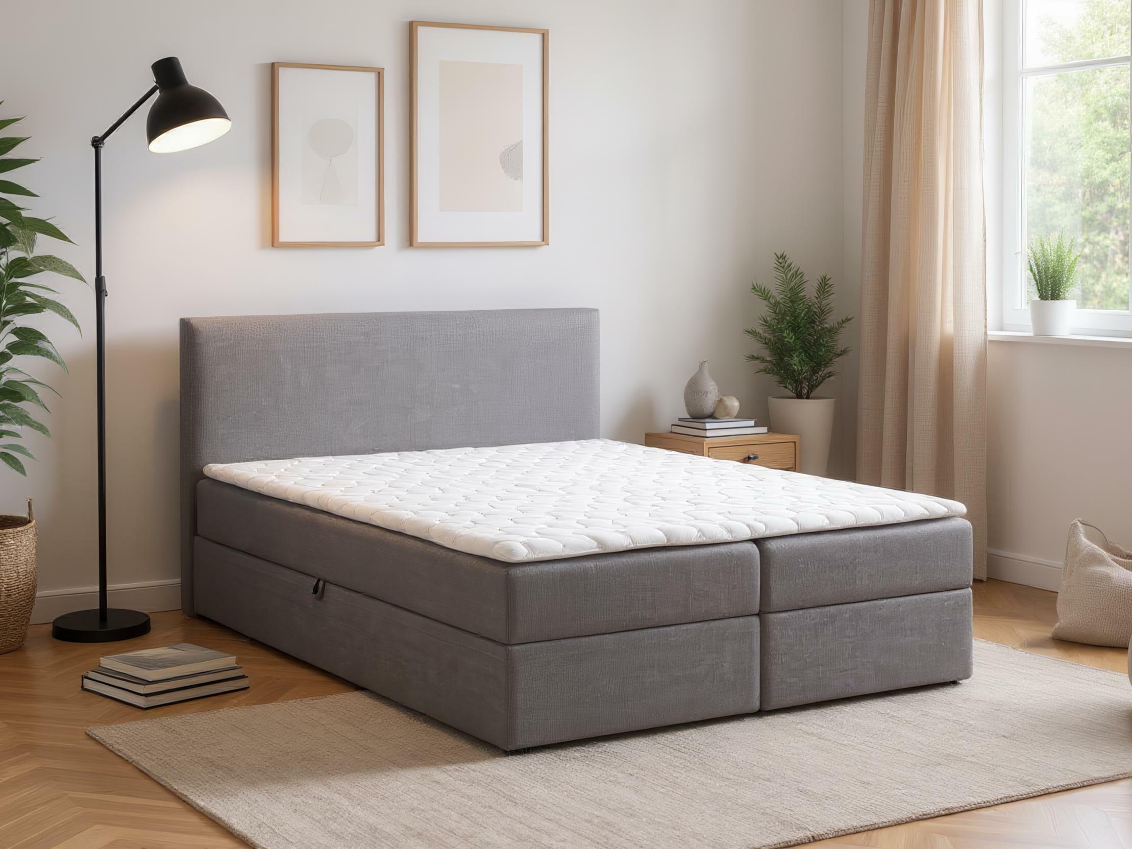 Boxspring postelja Franklin 167 (Sawana 21)