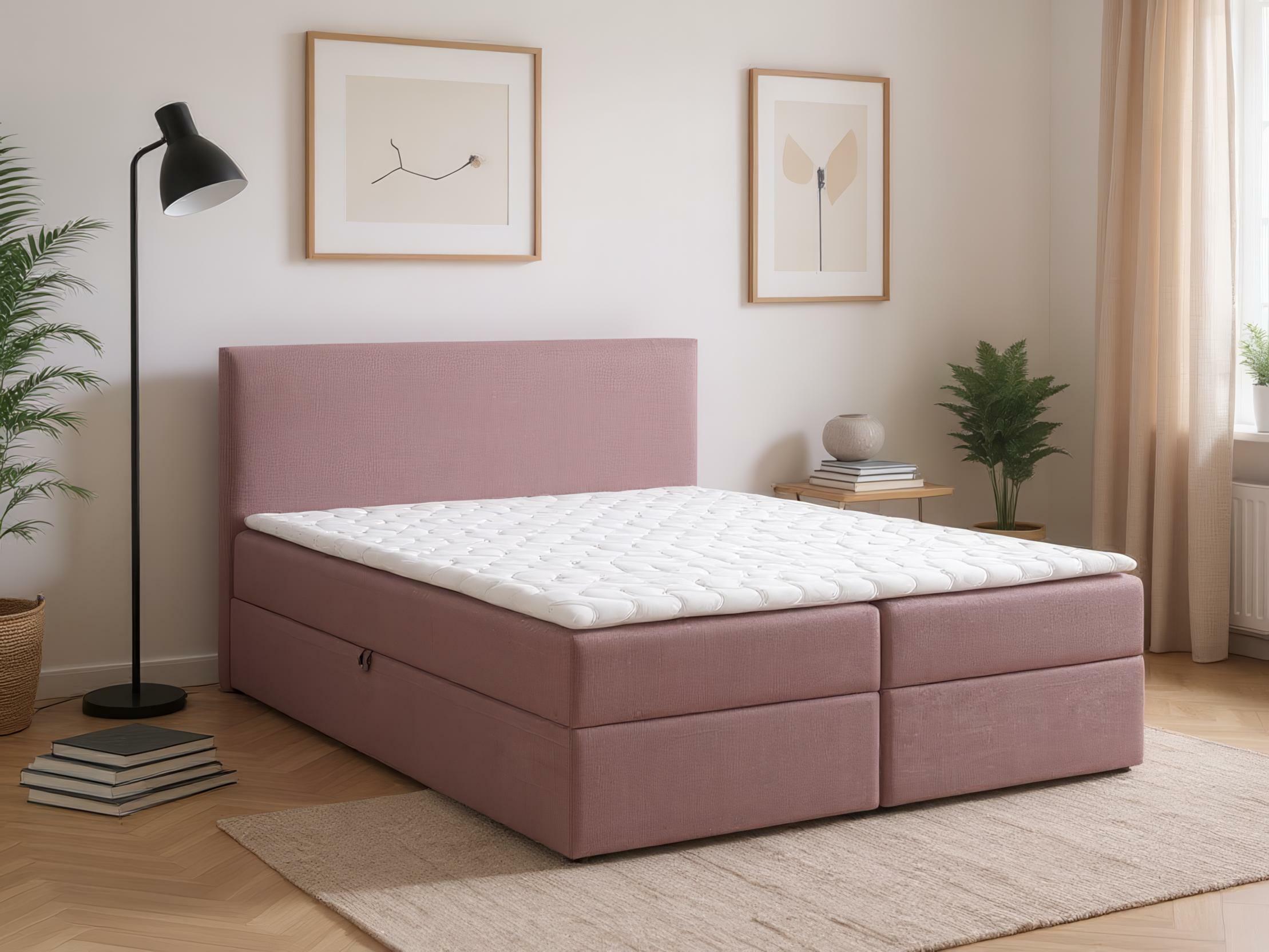 Boxspring postelja Franklin 167 (Sawana 61)