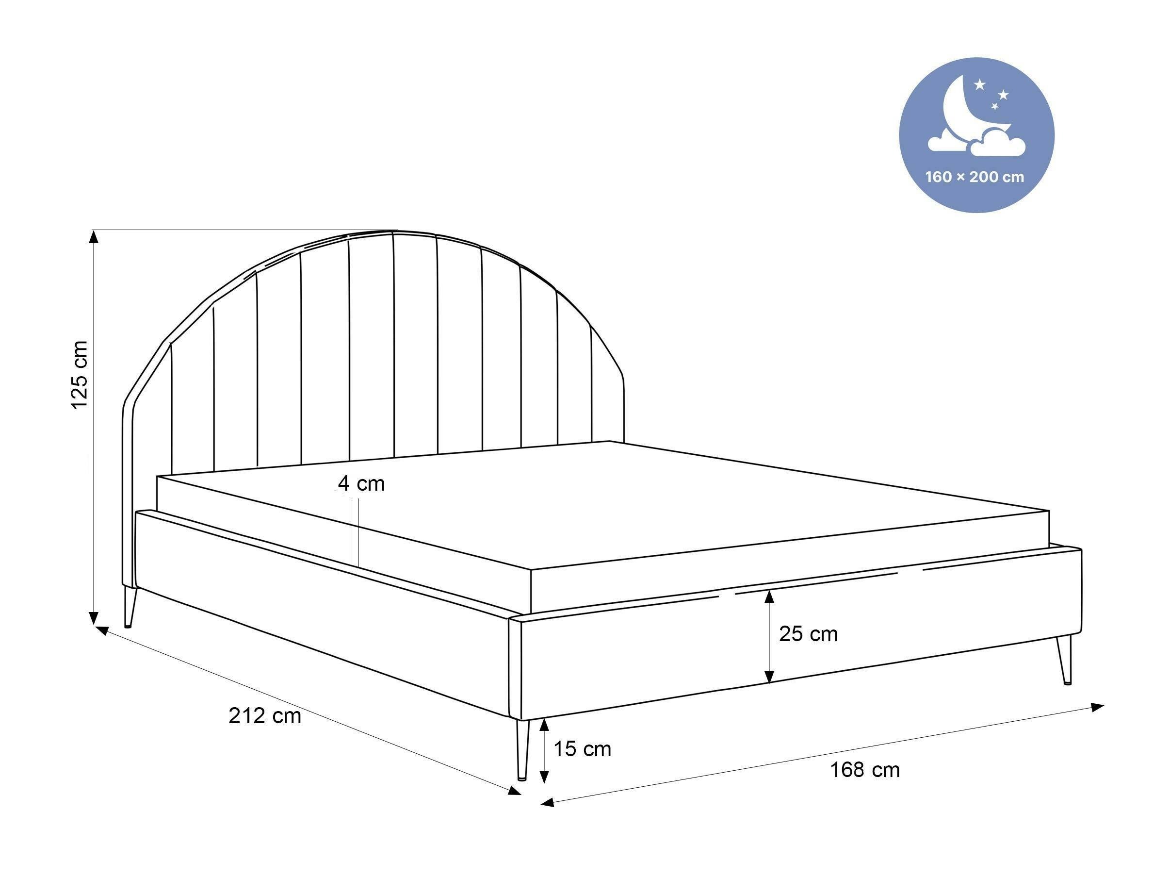 Postelja Hesperia 112 (Dream Velvet 202.33)