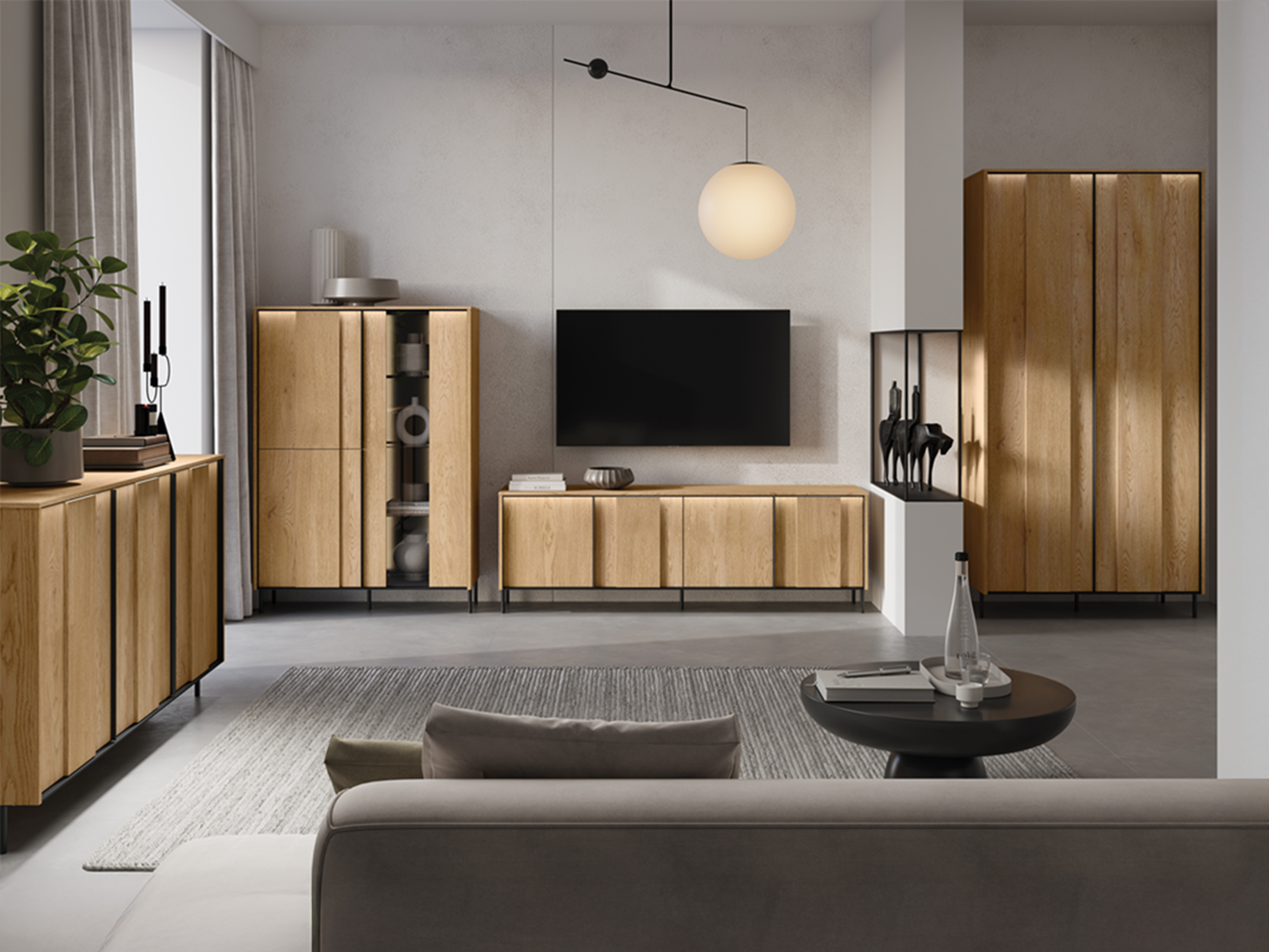 Garderobna omara Melveni 100