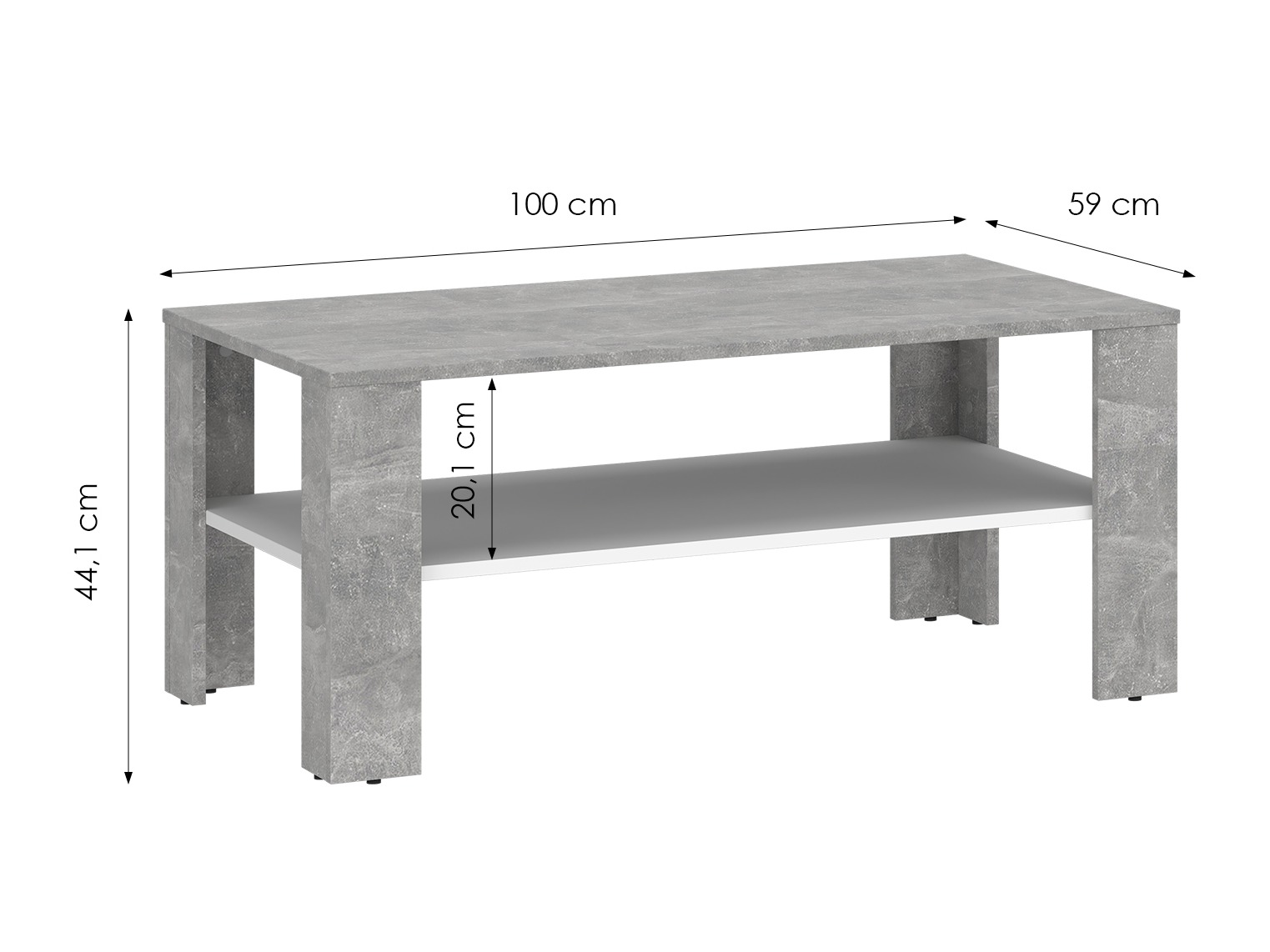 Klubska mizica Ontario 201