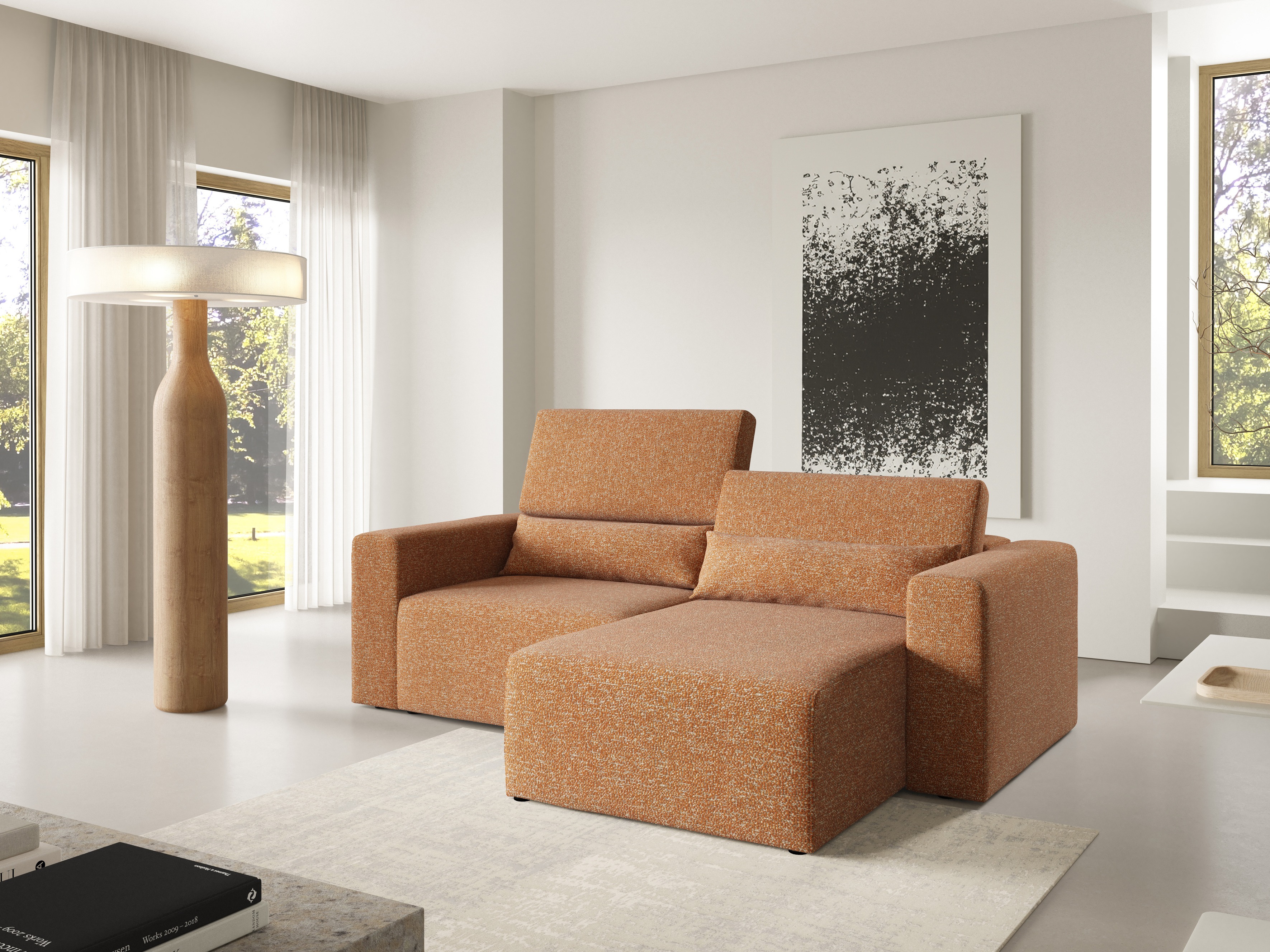 Modularna kotna sedežna garnitura Virorle 105 (Puente 52)