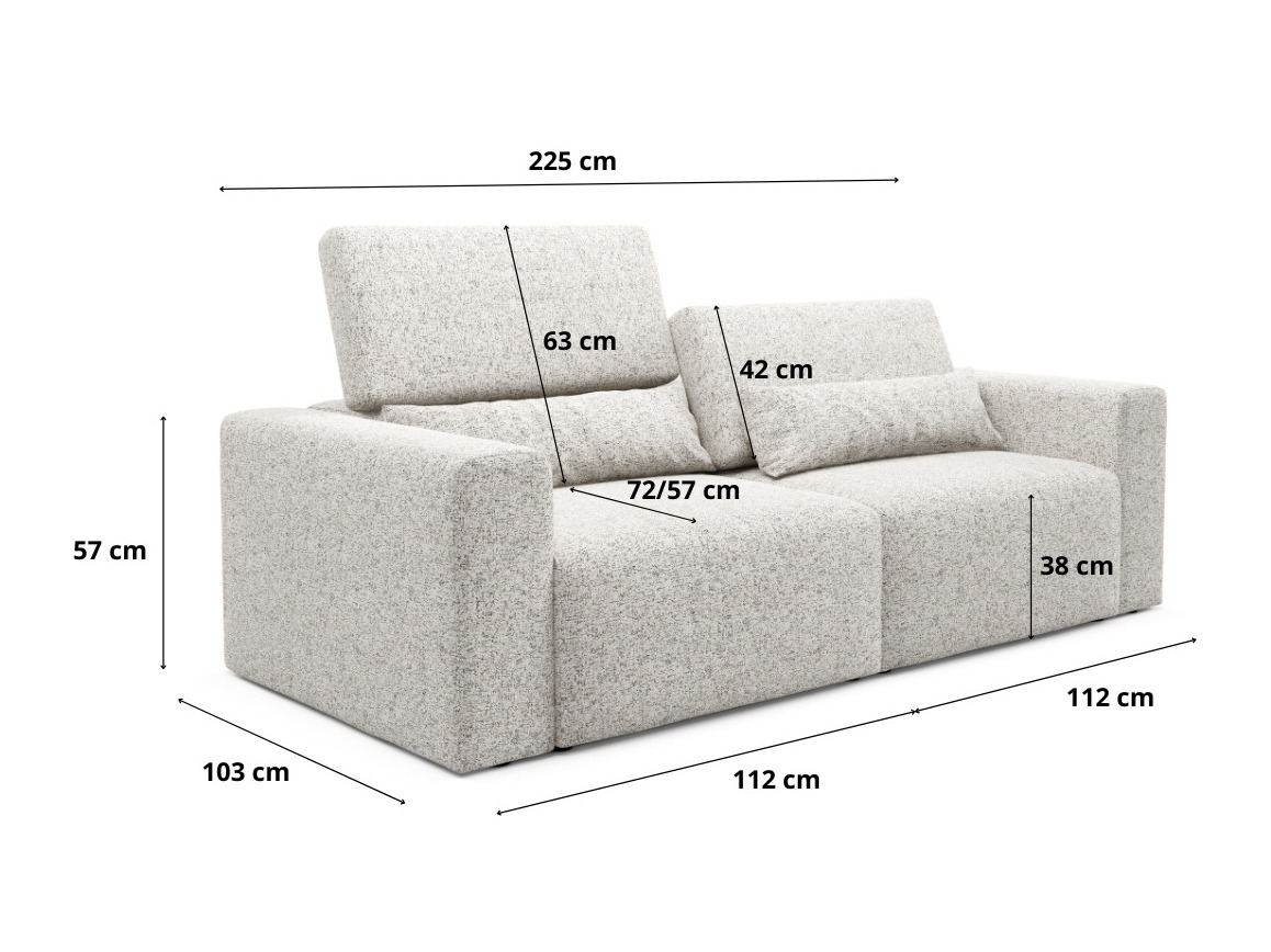 Modularni kavč Virorle 104 (Puente 09)