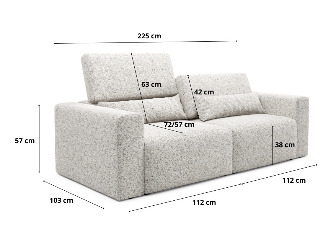 Modularni kavč Virorle 104 (Puente 34)
