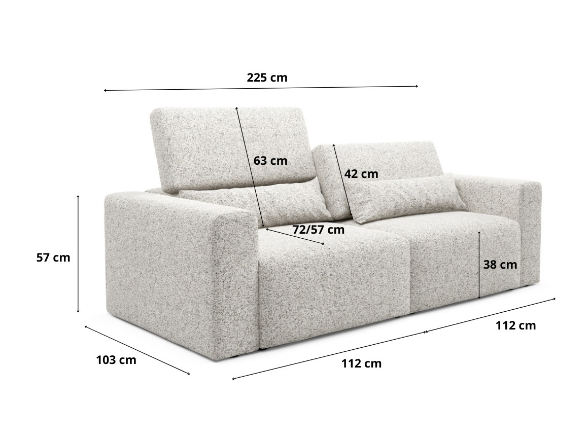 Modularni kavč Virorle 104 (Puente 92)