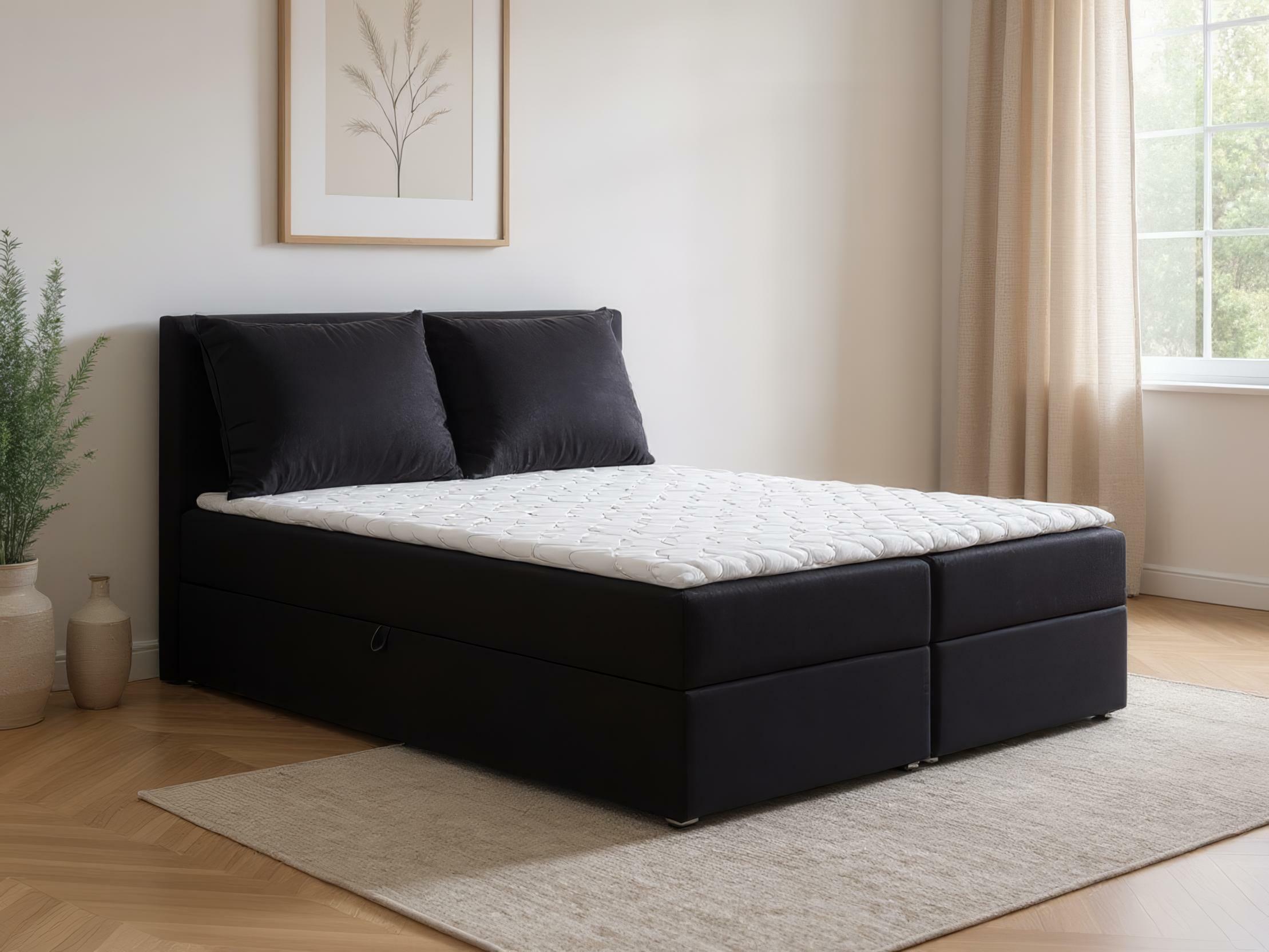 Boxspring postelja Franklin 164 (Kronos 07)
