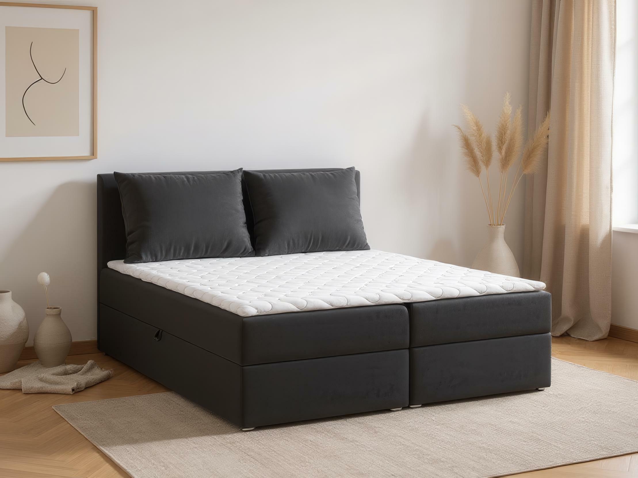 Boxspring postelja Franklin 164 (Kronos 22)