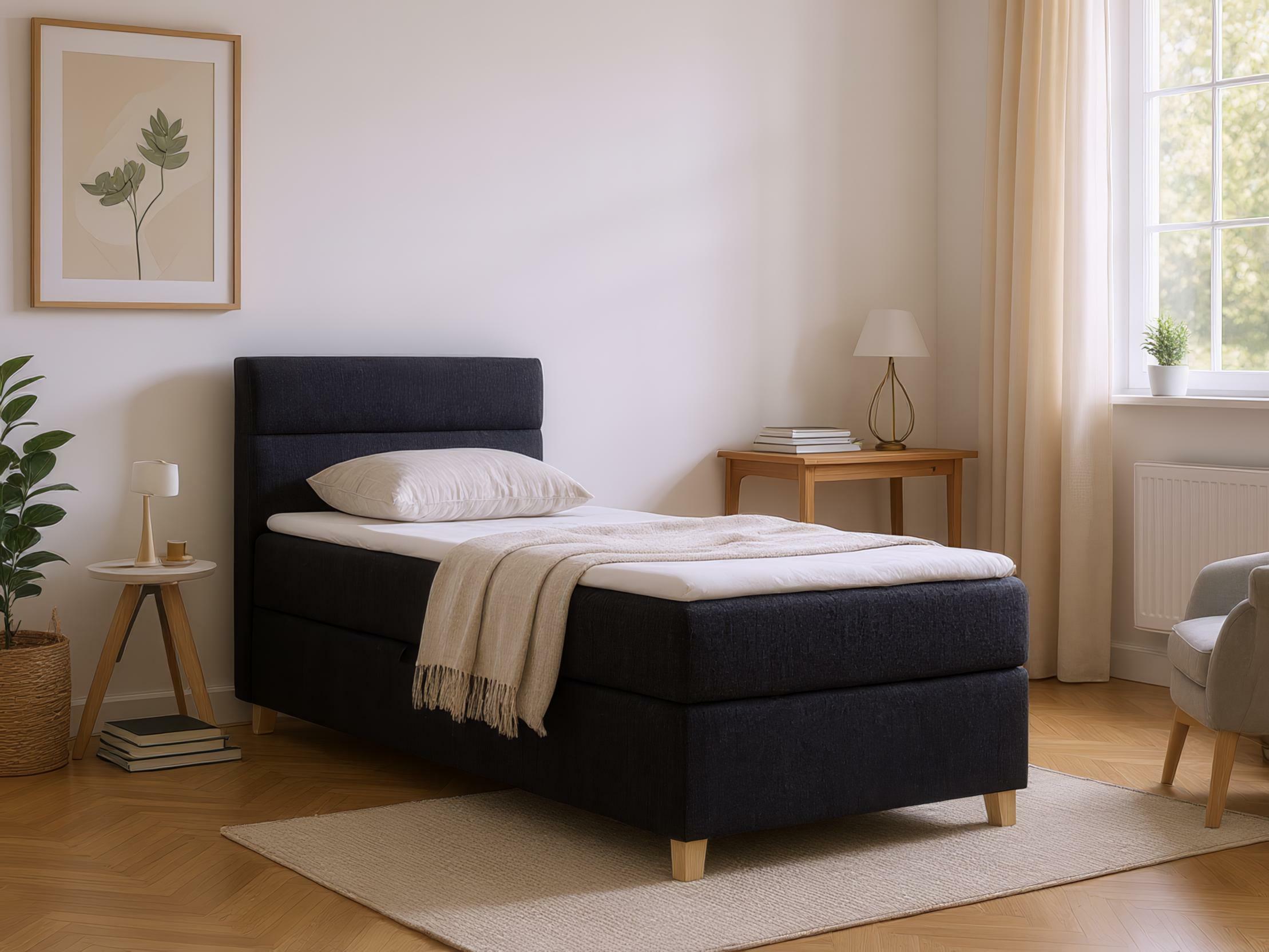 Boxspring postelja Franklin 180 (Soro 100)