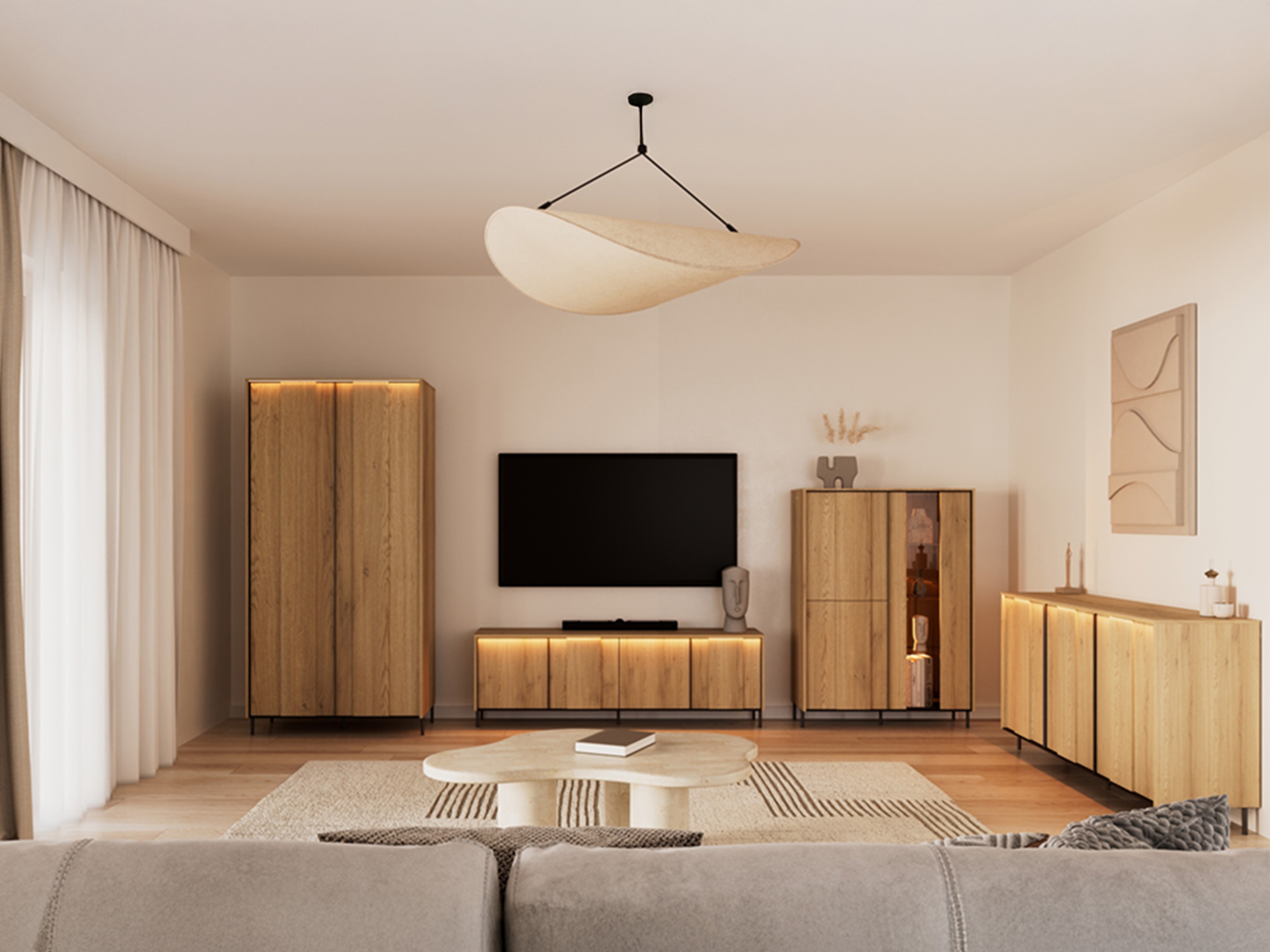 Komplet za dnevno sobo Melveni 105