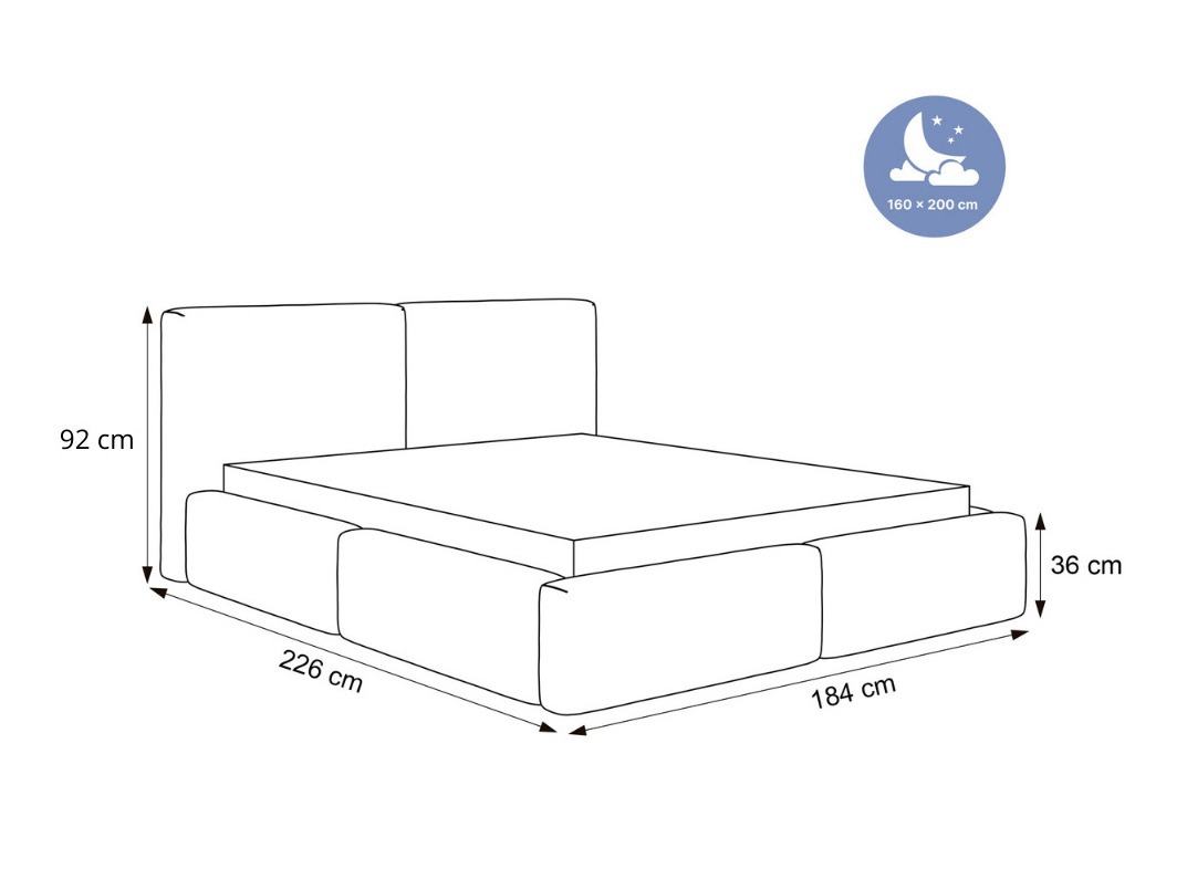 Postelja Hesperia 107 (Now Or Never 64)