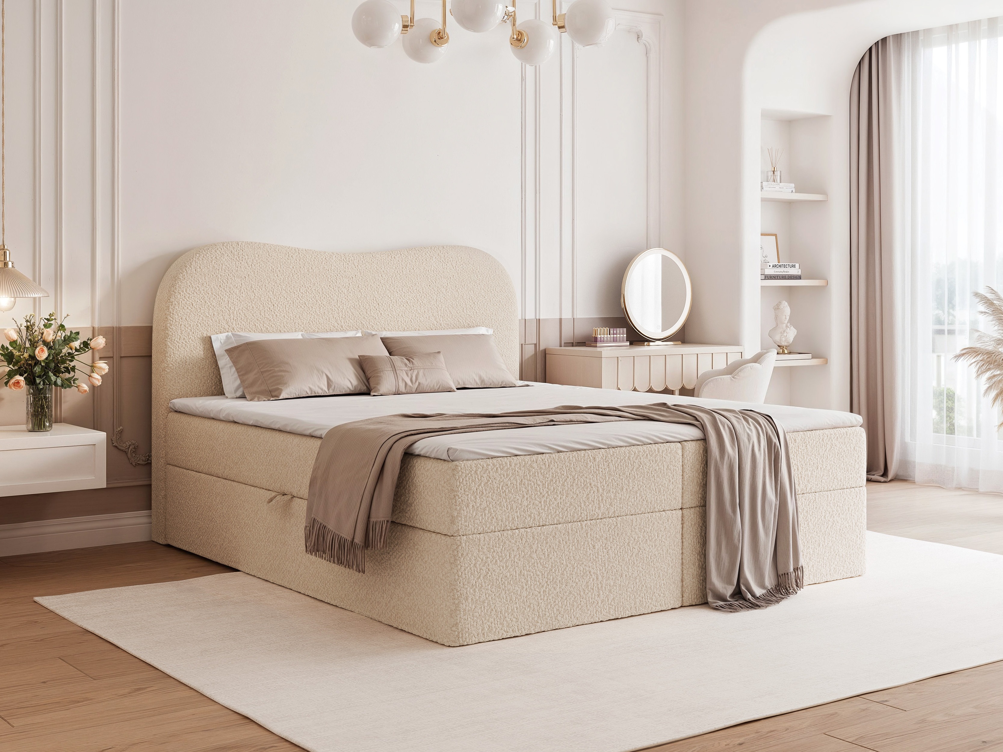 Boxspring postelja Hesperia 117 (Abriamo 03)