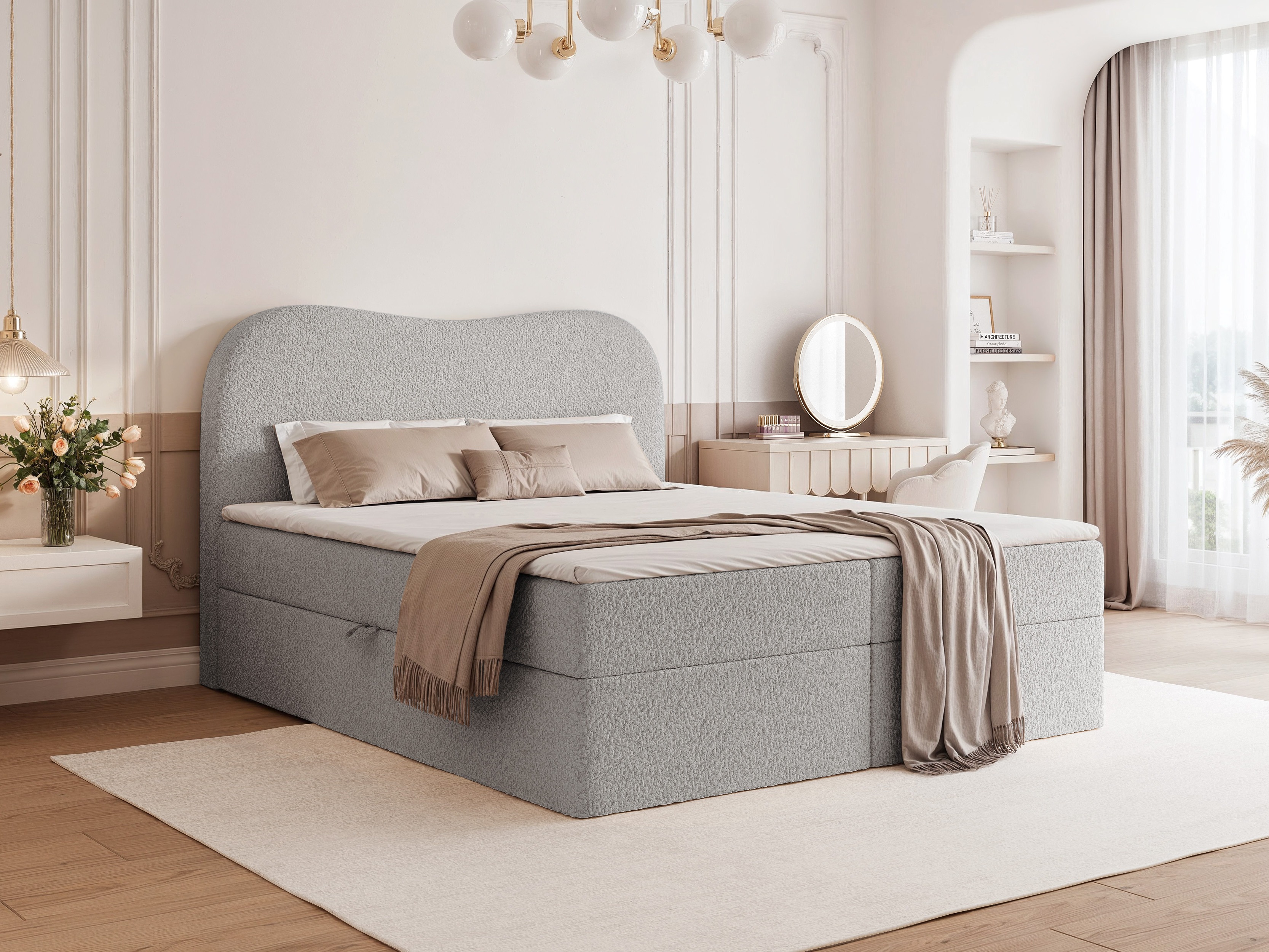 Boxspring postelja Hesperia 117 (Abriamo 07)