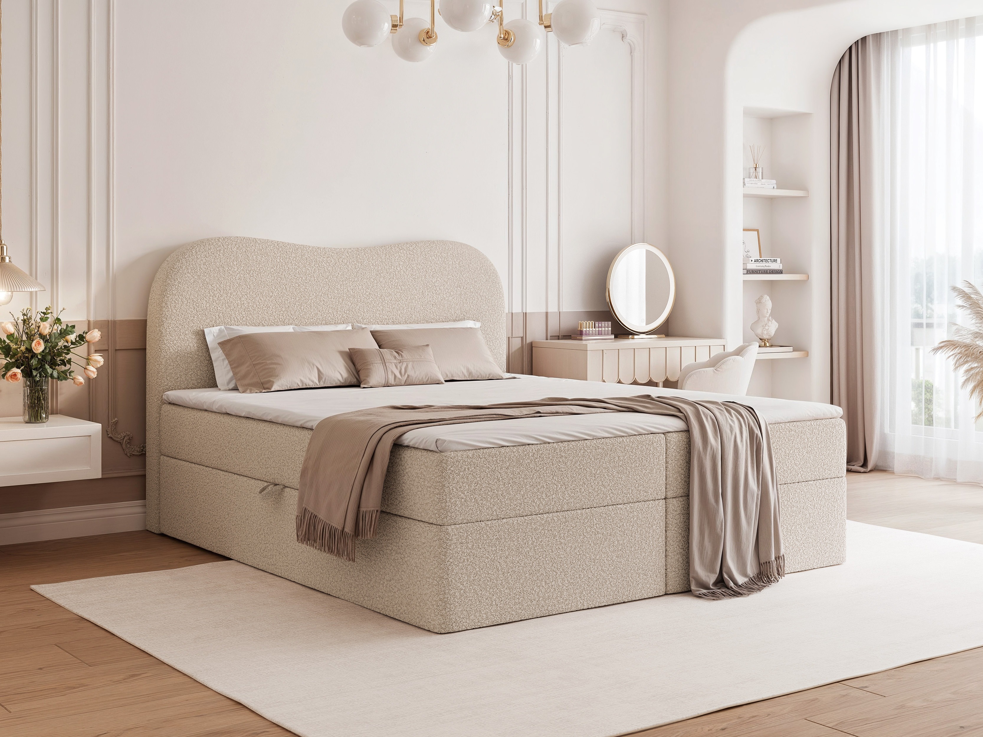 Boxspring postelja Hesperia 117 (Quelle 05)