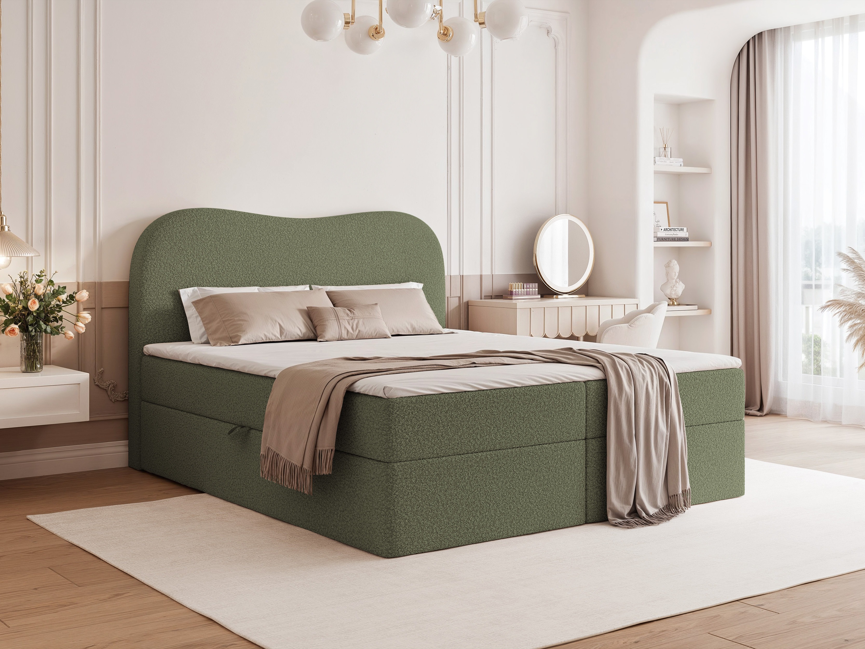 Boxspring postelja Hesperia 117 (Quelle 37)