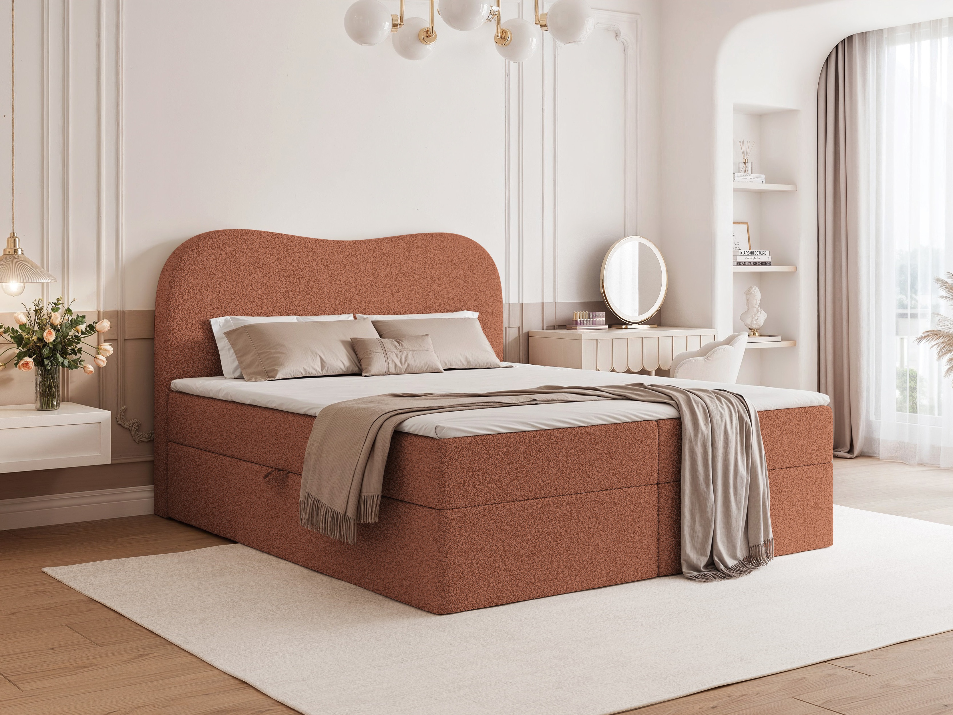 Boxspring postelja Hesperia 117 (Quelle 54)
