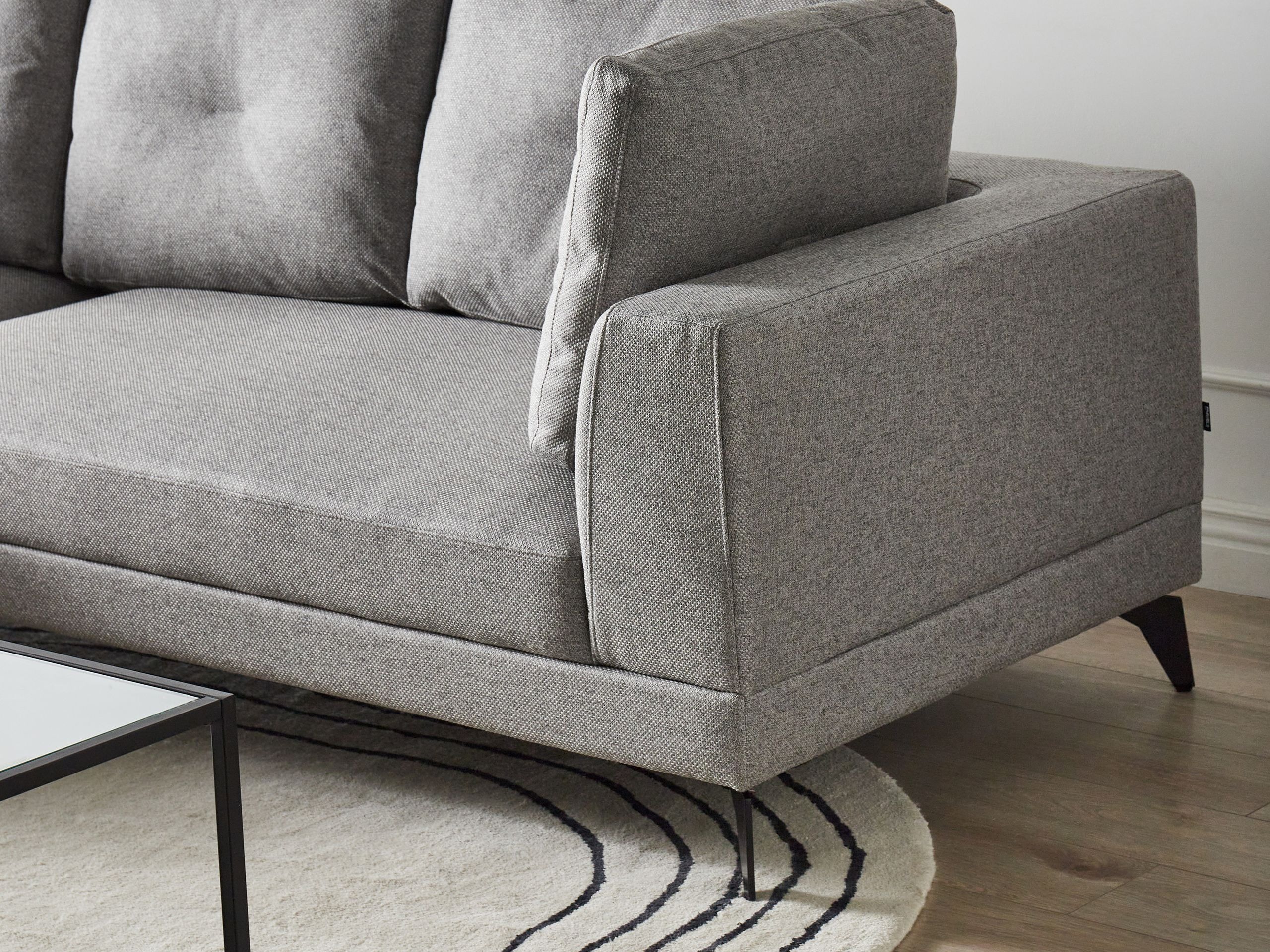 Kotna garnitura Berwyn 2890 (Siva)