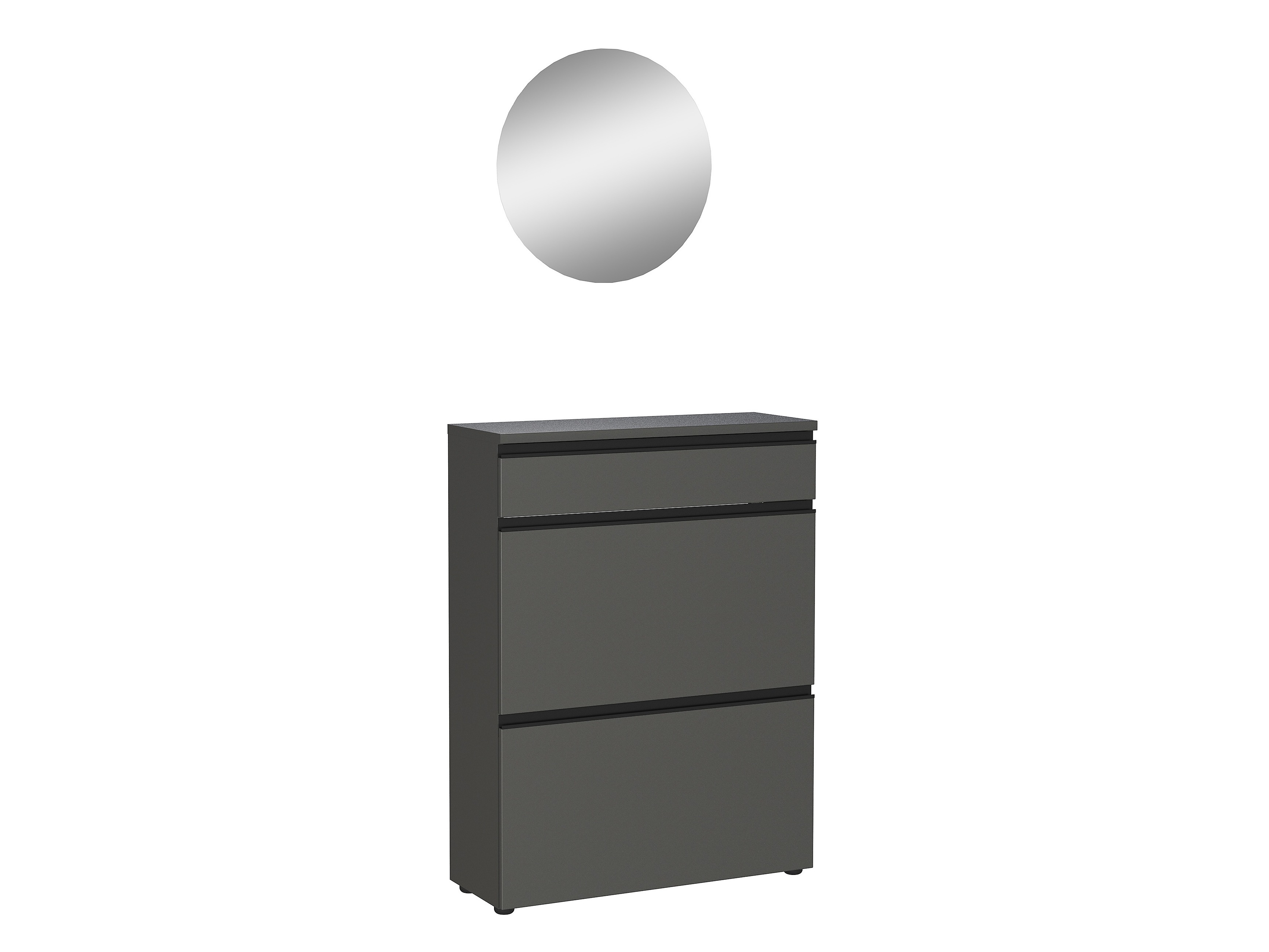 Komplet za predsobo Sacramento 532 (Grafit)