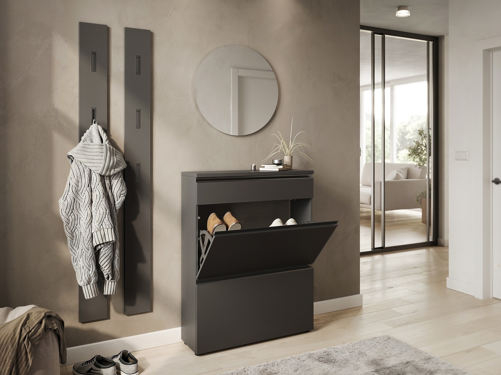 Omarica za čevlje Sacramento 529 (Grafit)