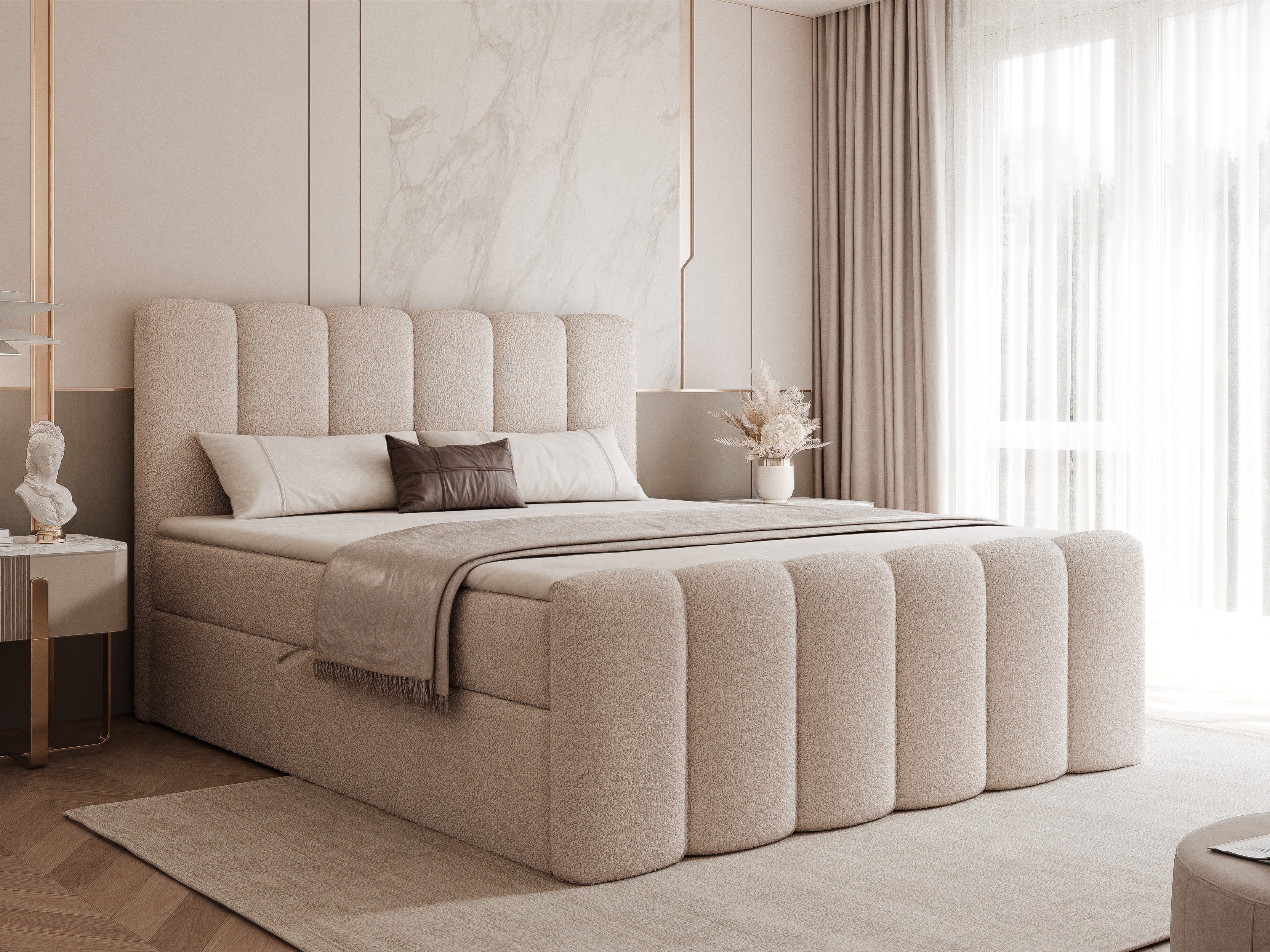 Boxspring postelja Hesperia 118 (Abriamo 03)