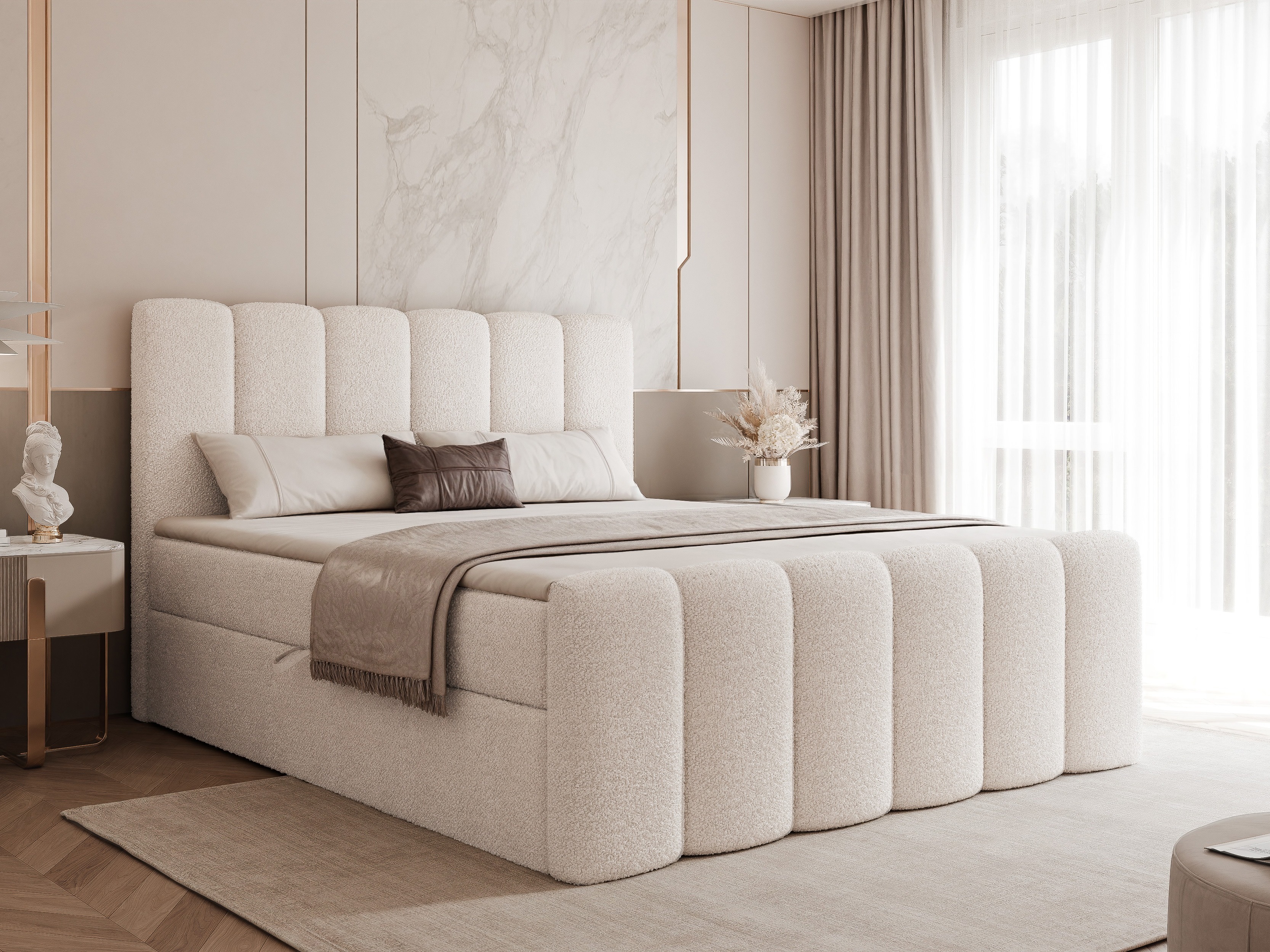 Boxspring postelja Hesperia 118 (Abriamo 04)