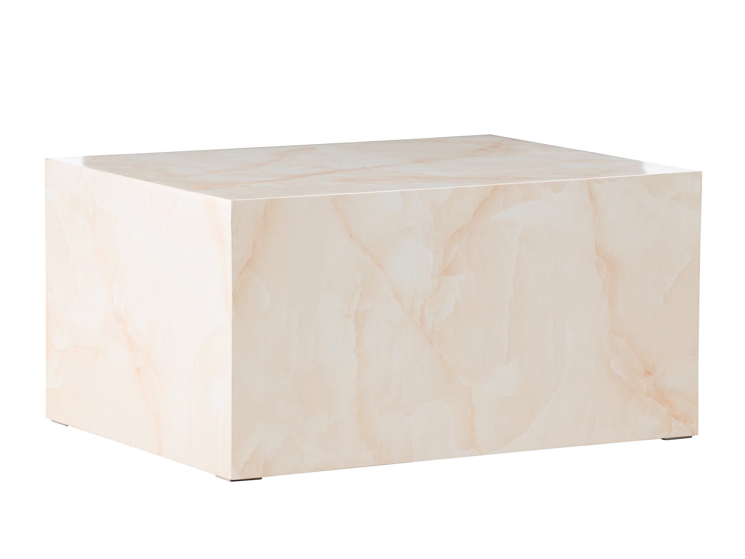 Klubska mizica Dallas 3186 (Svetlo rumena)