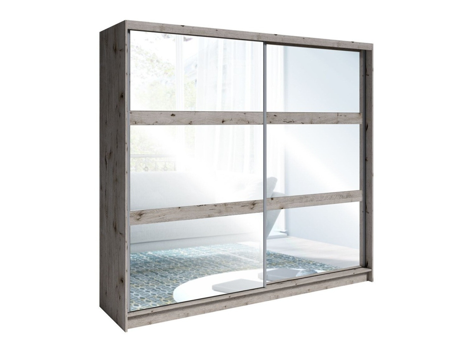 Garderobna omara Fivnola 101 (Wellington hrast)