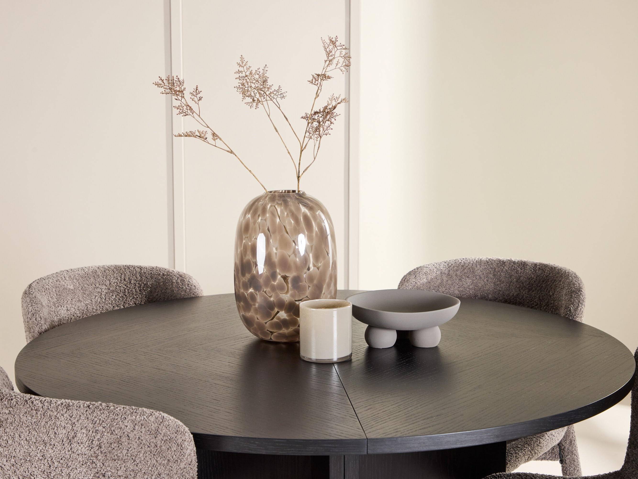 Jedilniški komplet Dallas 4988 (Črna)