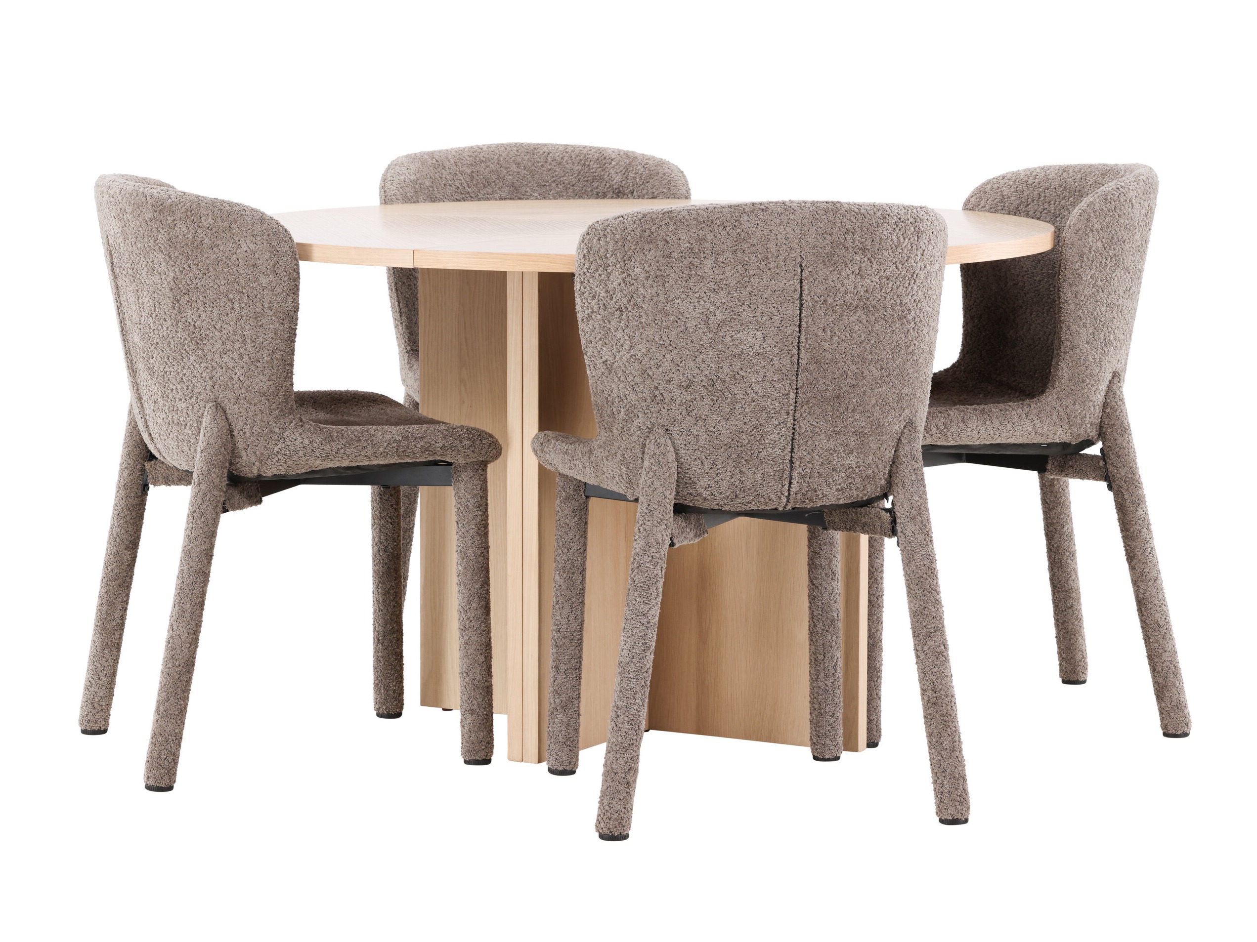 Jedilniški komplet Dallas 4988 (Hrast)