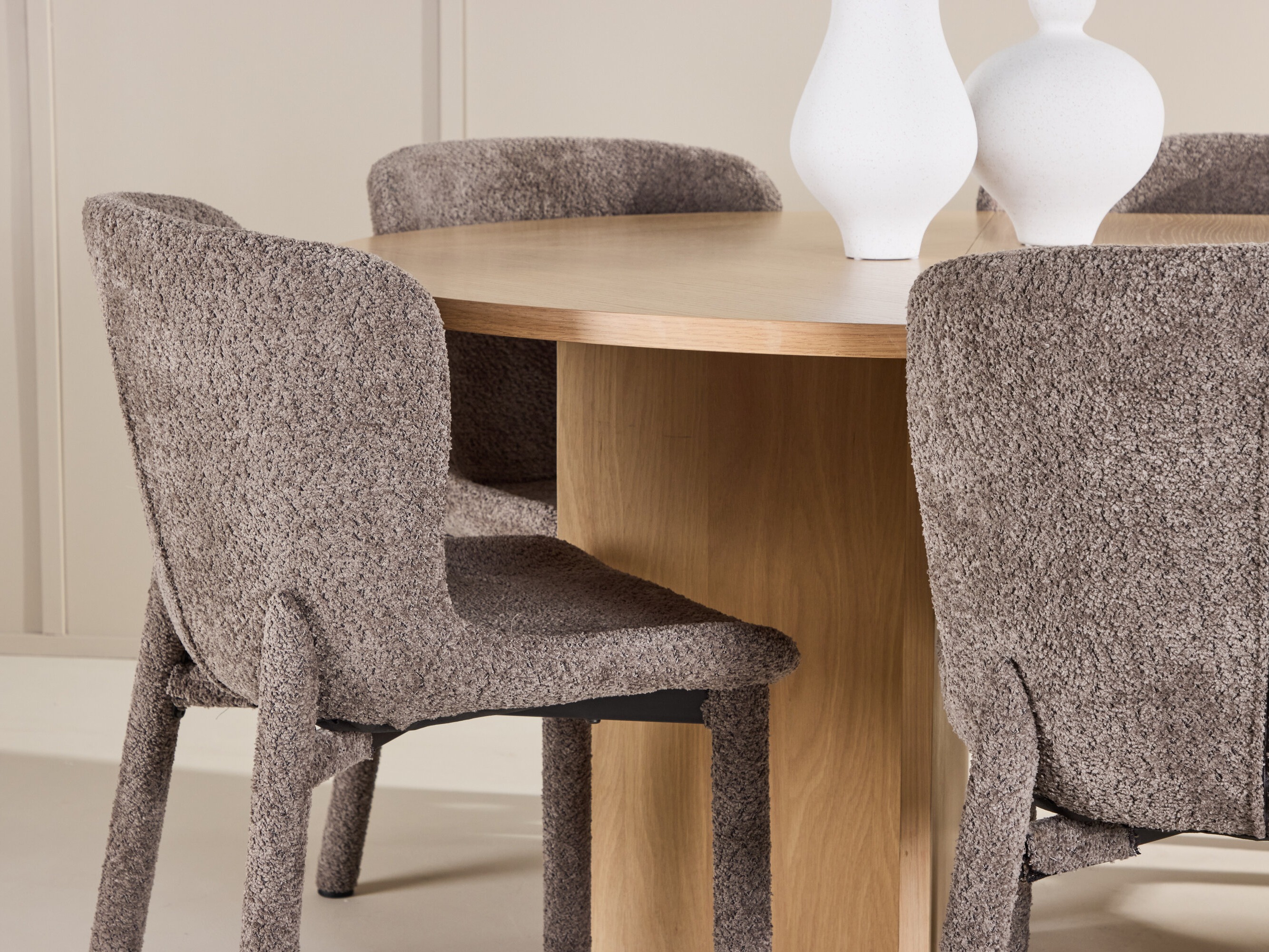 Jedilniški komplet Dallas 4989 (Hrast)