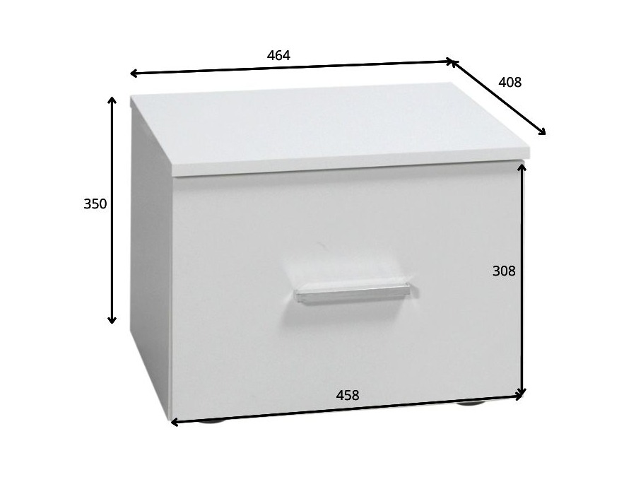 Komplet nočnih omaric Orlsoru 100