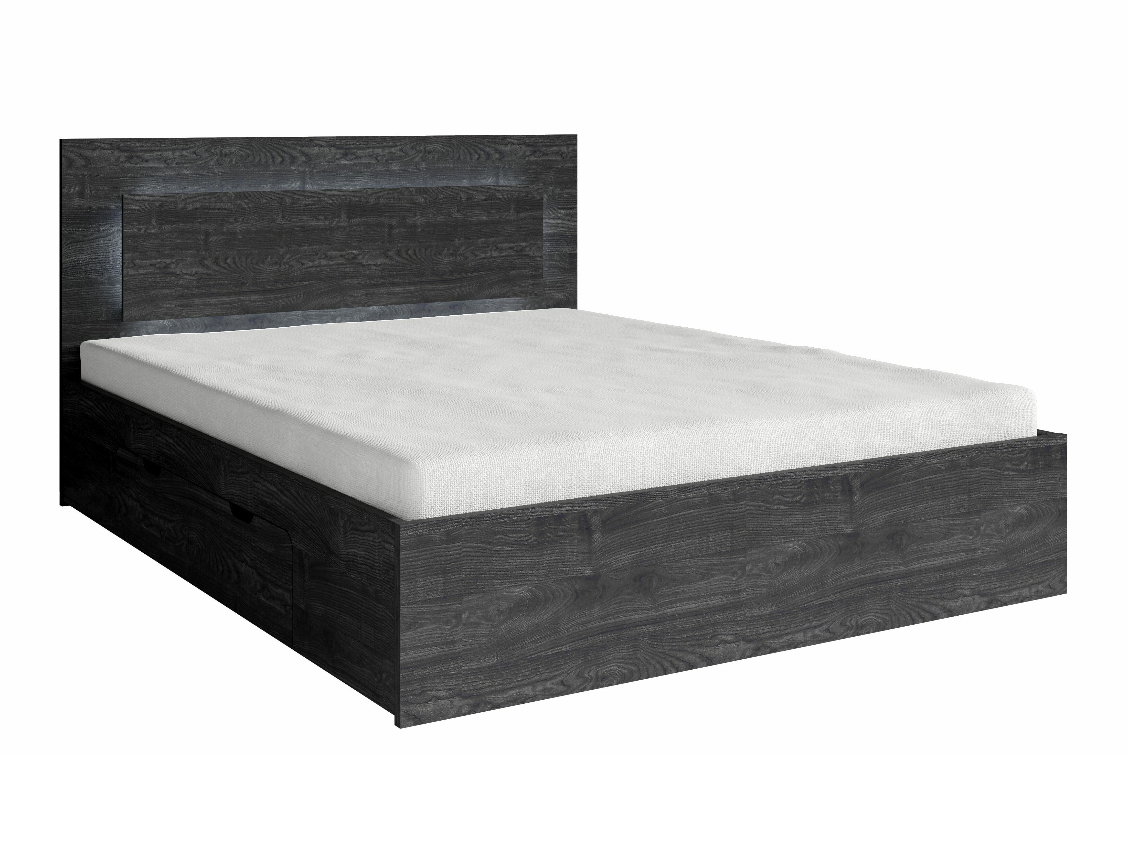 Komplet spalnic Fivnola 104 (Črni pepel)